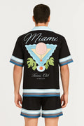 Ensemble Chemise et Short Miami Noir bonhomme