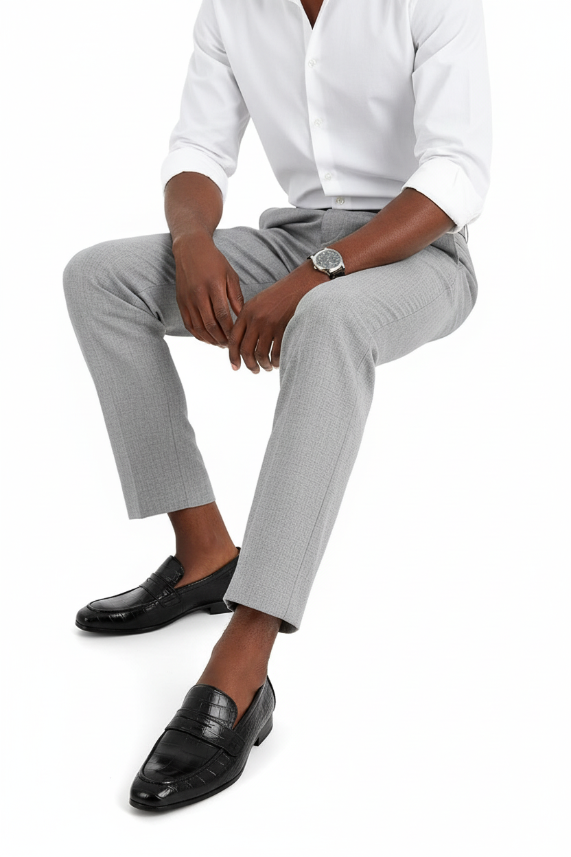 Mocassin Homme Croco Penny Loafer
