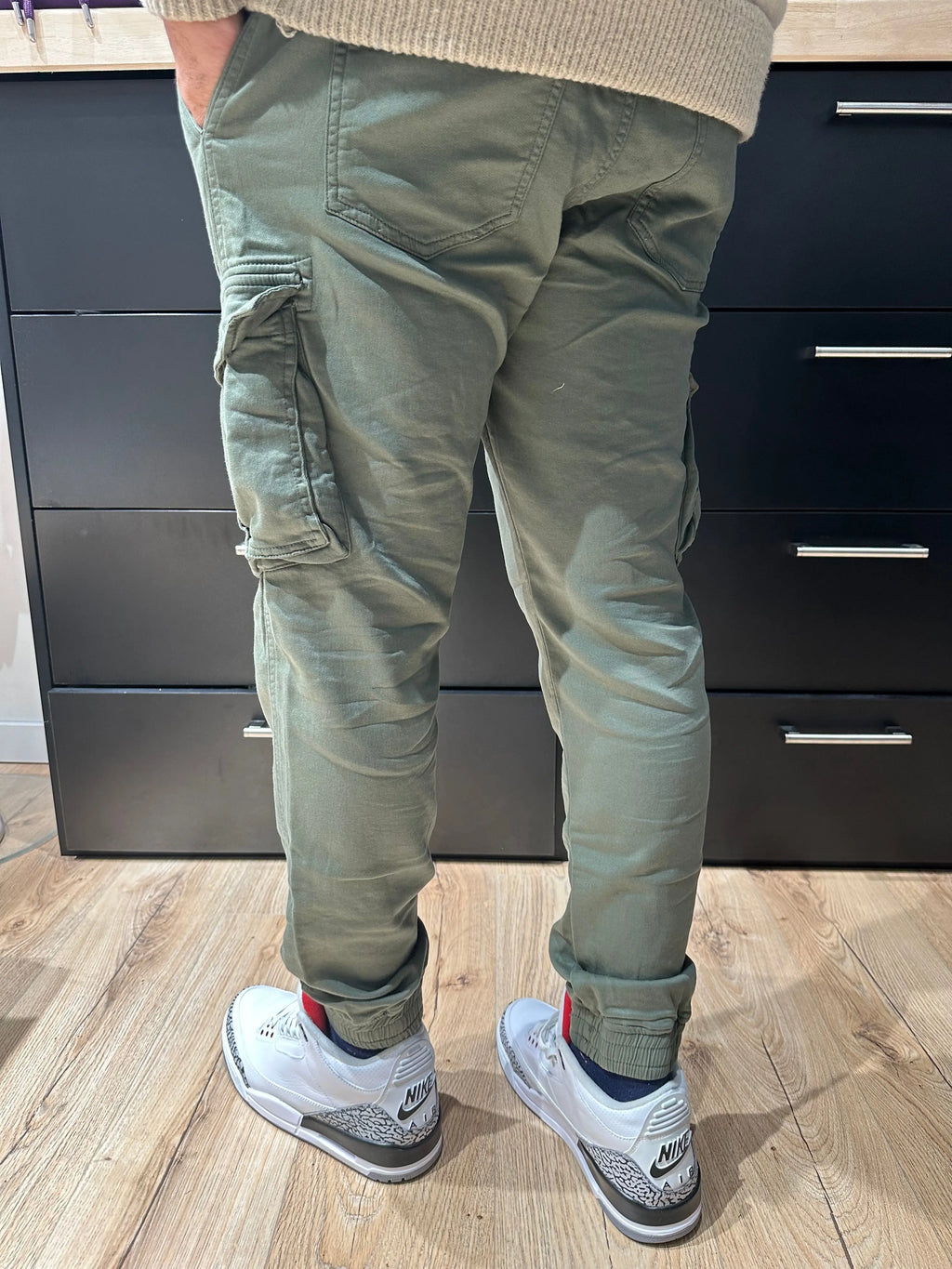 Pantalon Cargo Jogger Kaki bonhomme