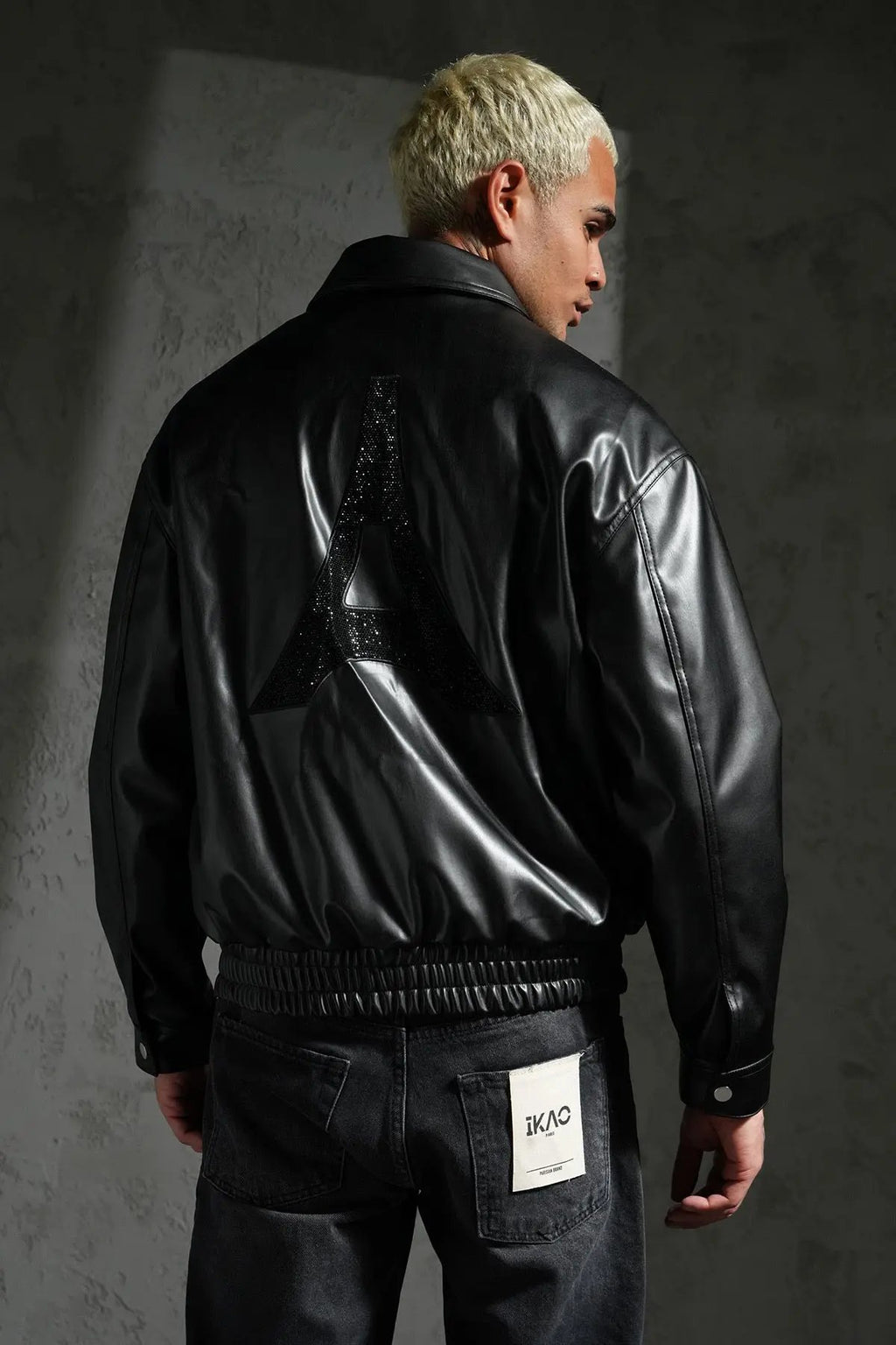 Veste Ikao Tour Eiffel Noir bonhomme