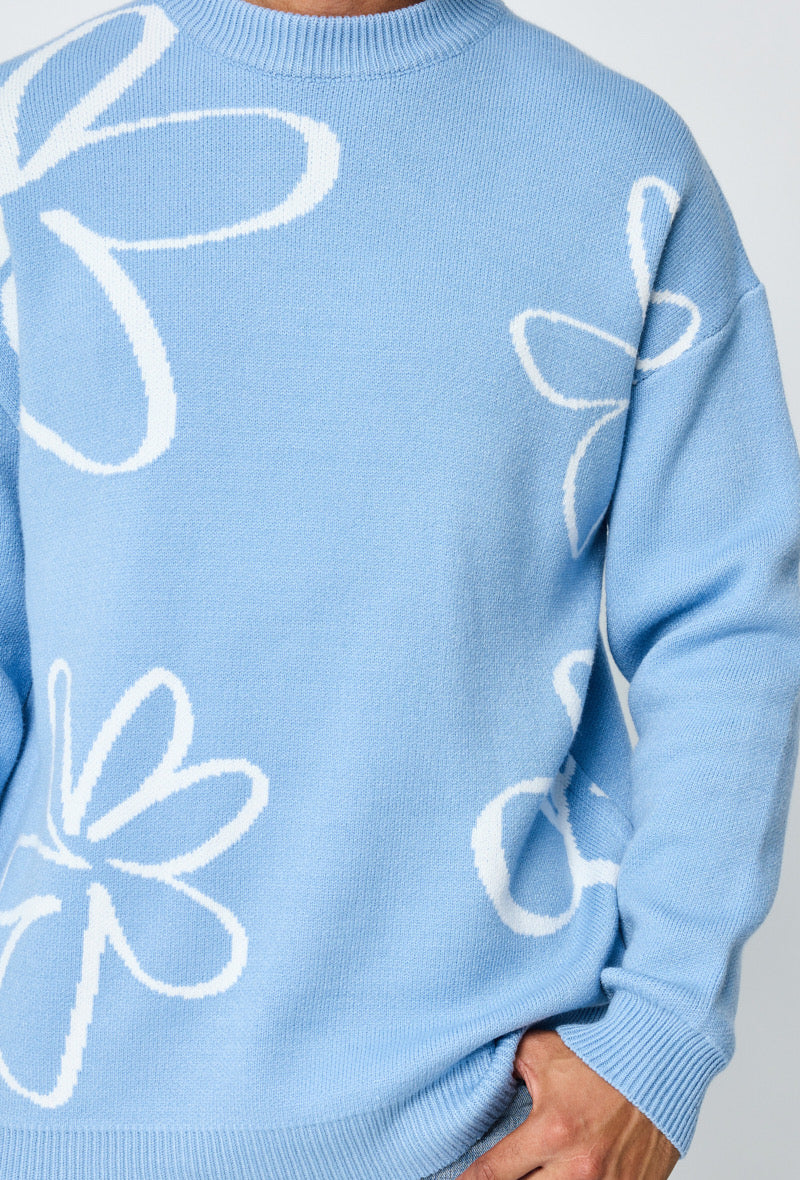 Pull Ciel floral