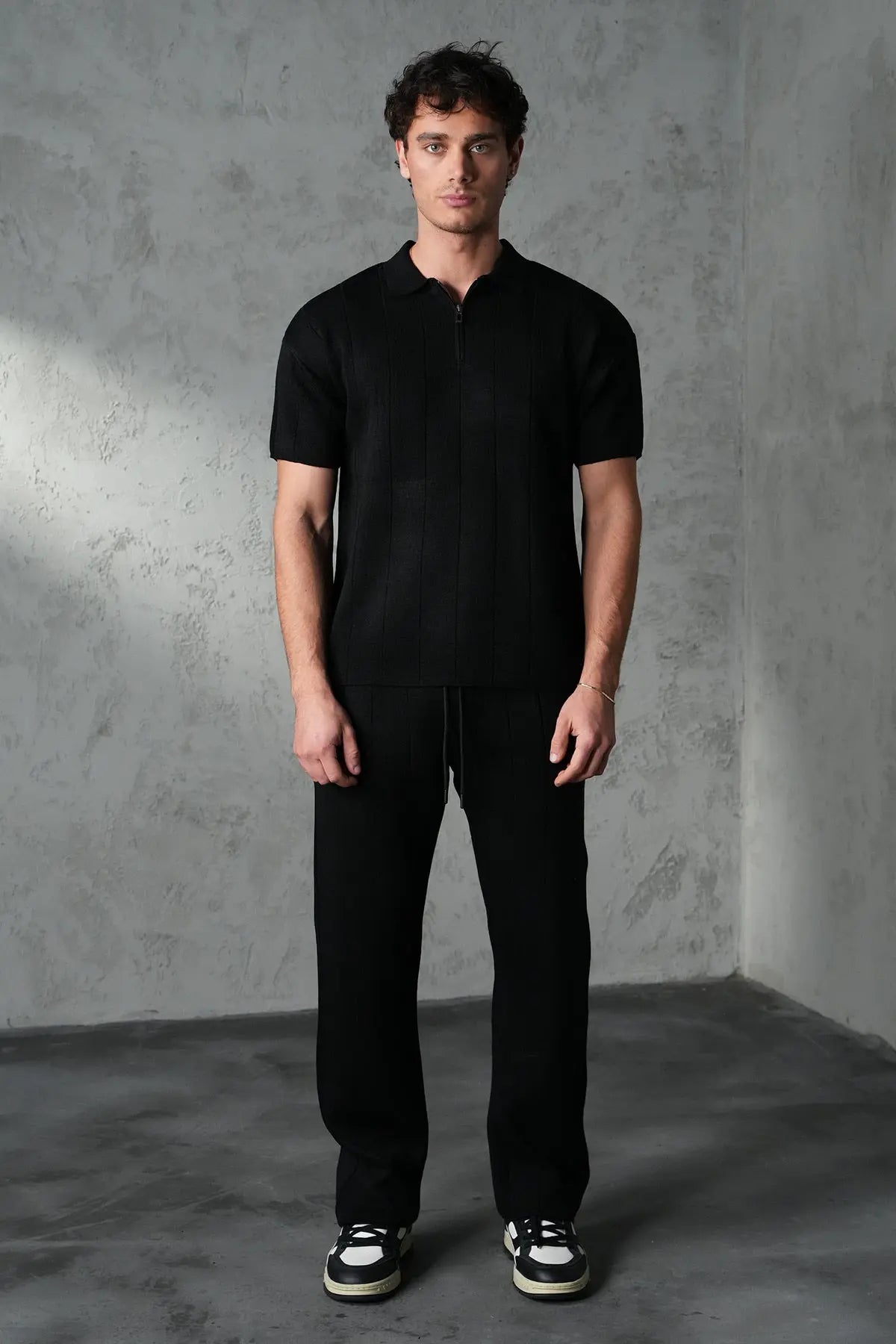 Ensemble Homme Premium Texture Verticale – Coupe Moderne & Confort Absolu bonhomme