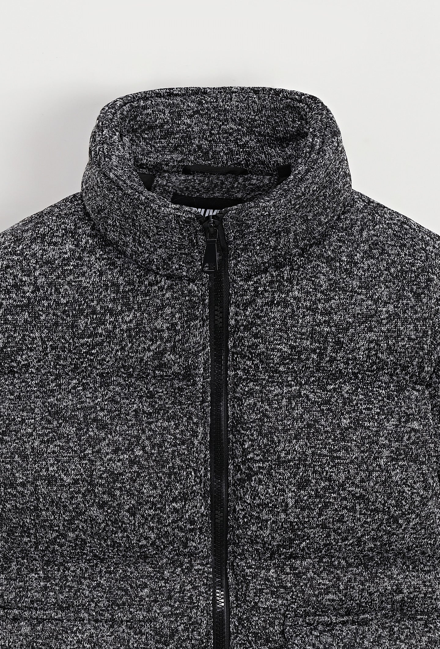 Manteau Doudoune Gris chiné