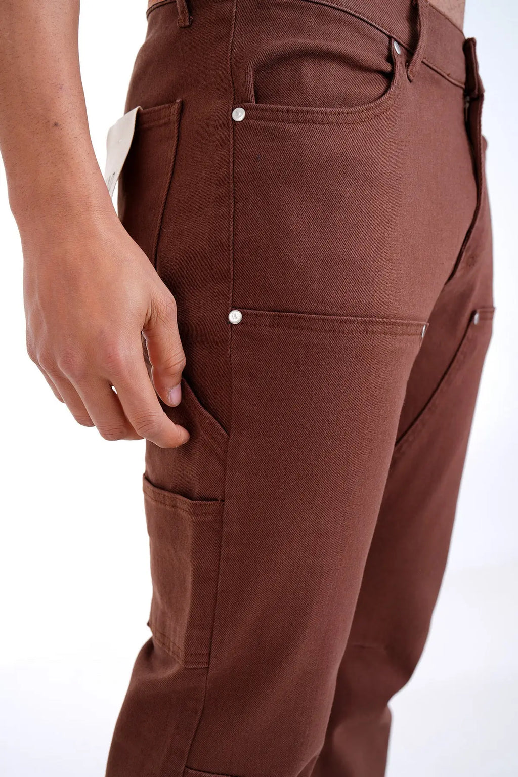 Jeans Carpenteur Bordeau Homme Coupe Flare bonhomme