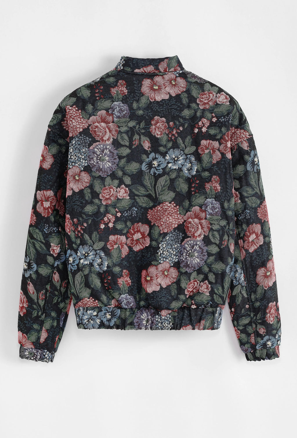Bomber Homme Floral Noir bonhomme