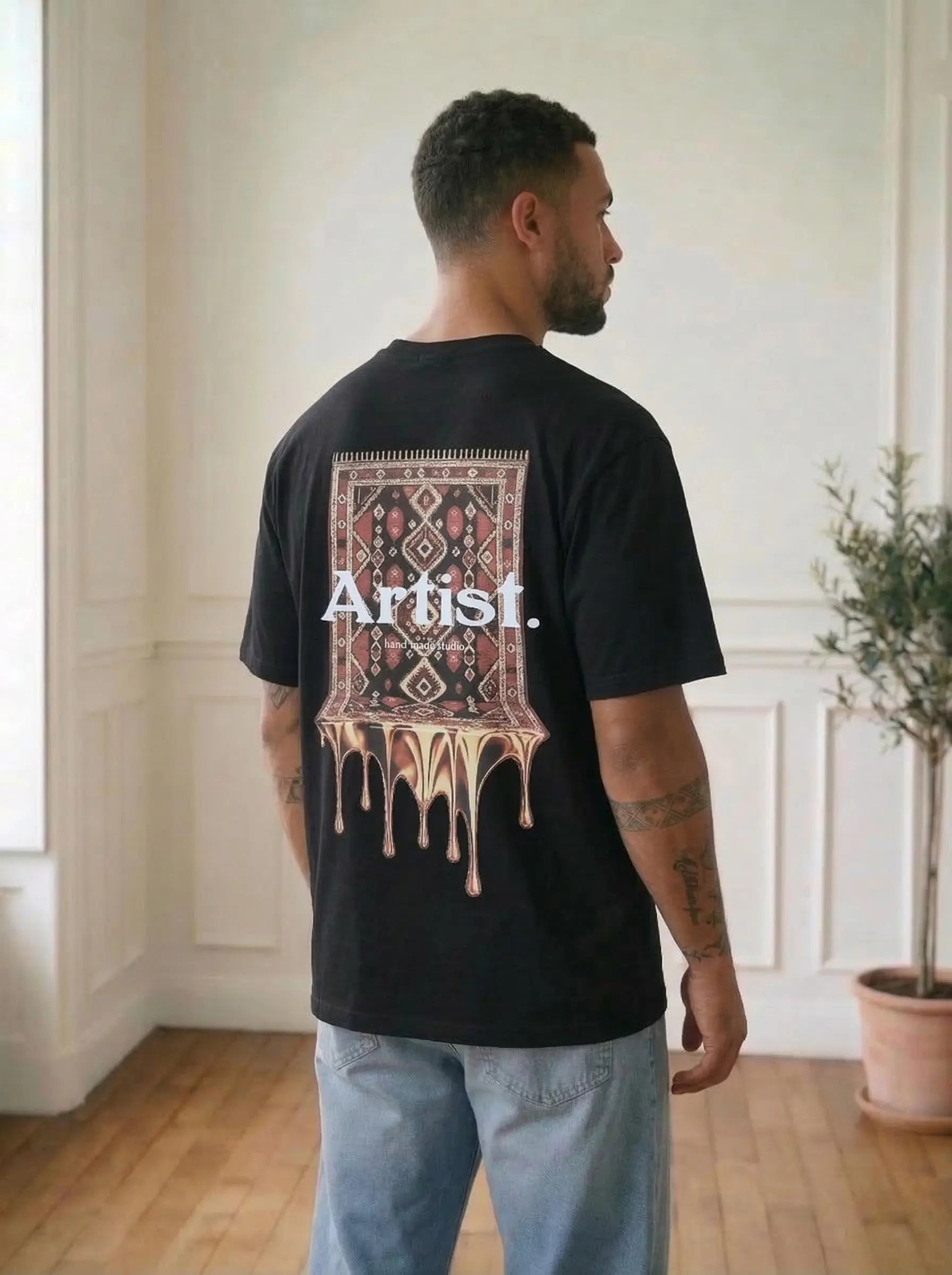 T-shirt Artist – Inspiration artisanale bonhomme
