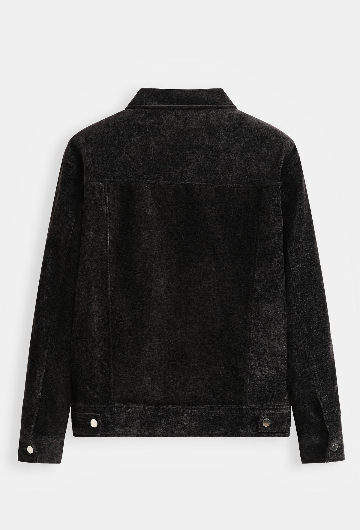 Veste Trucker Chenille Velour Homme