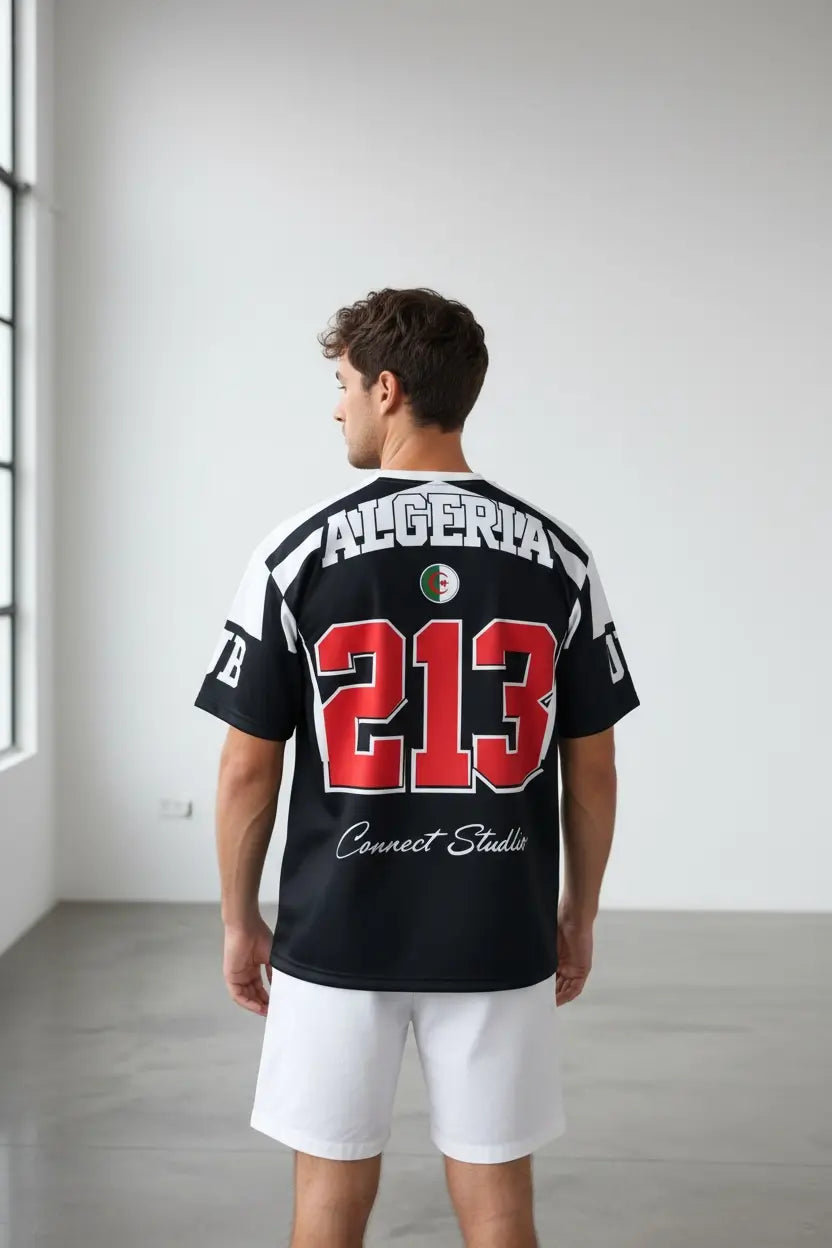 T-shirt Homme Néoprene Algeria Athletic 213 – édition sport street bonhomme