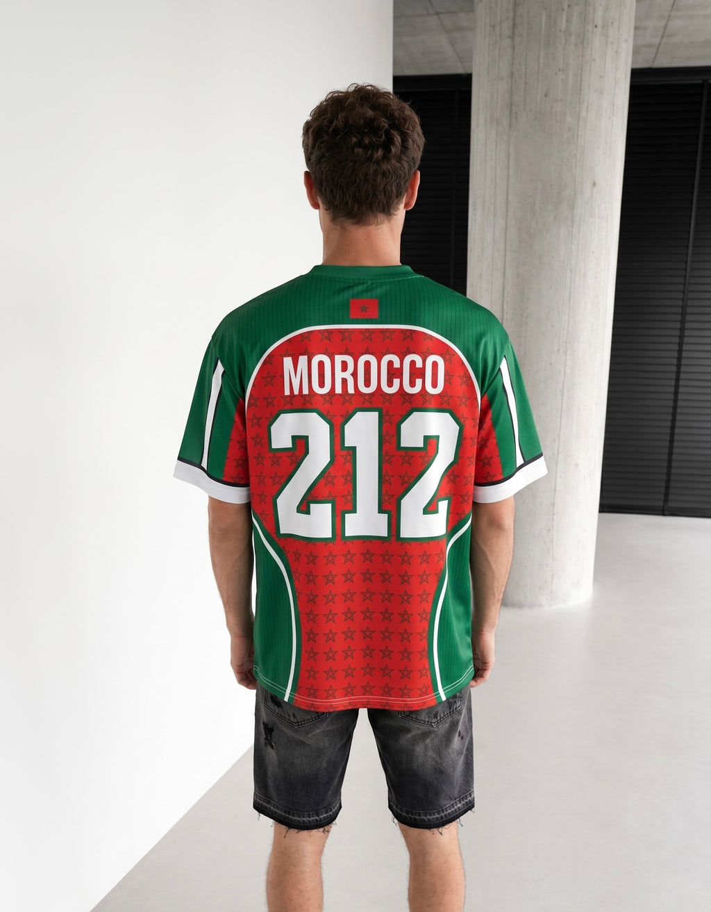 T-shirt Néoprène Morocco 18 – Esprit streetwear et inspiration sportive
