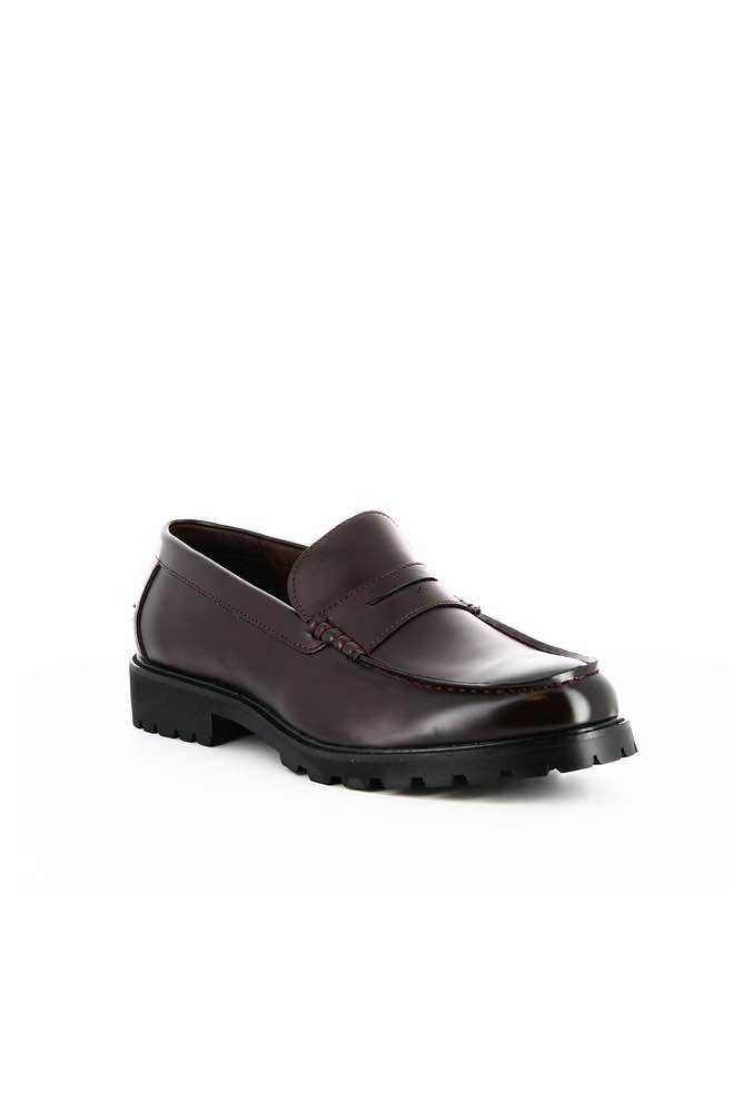 Mocassin Penny à semelle crantée
