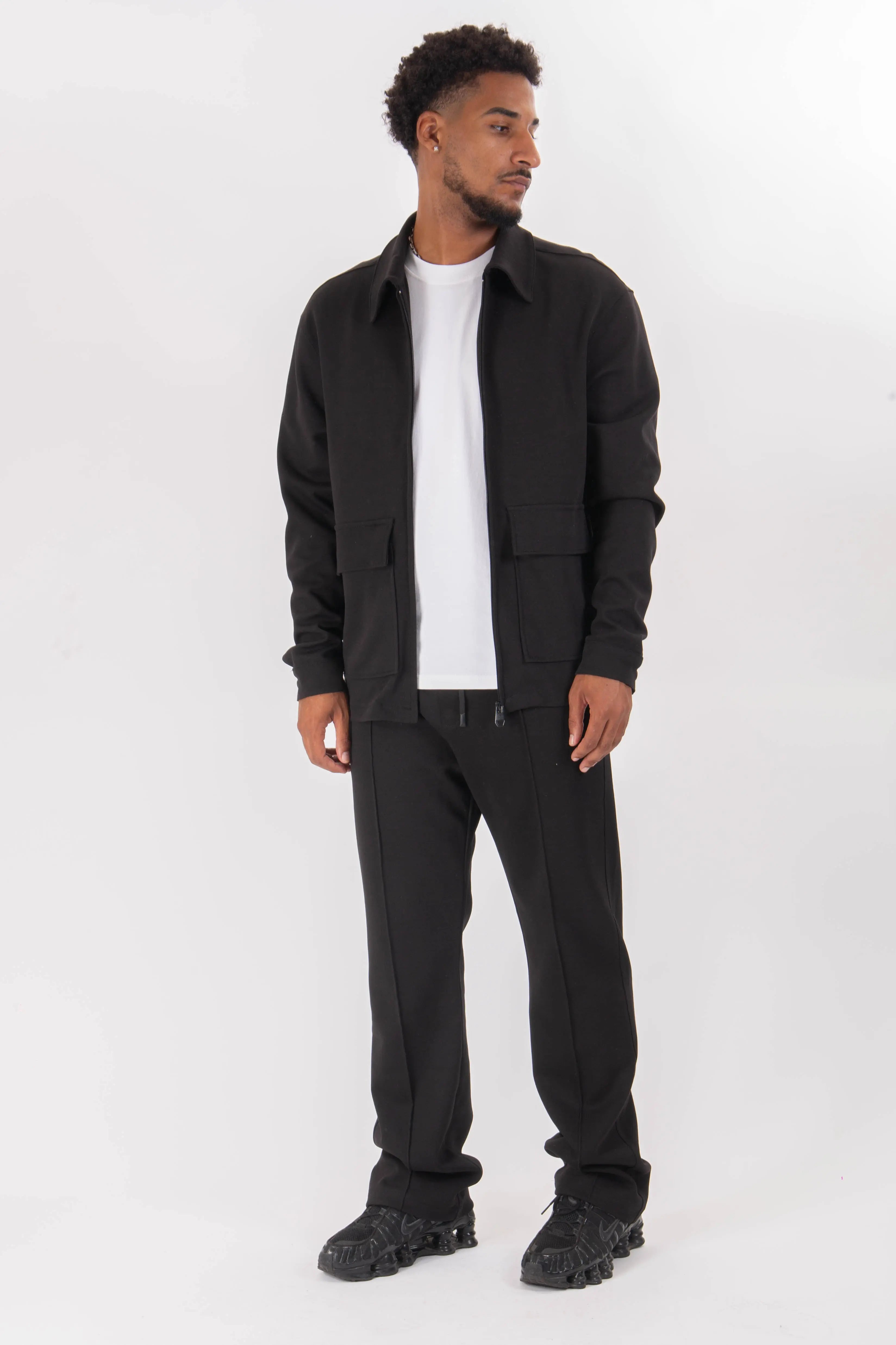 Ensemble Veste et Pantalon Noir bonhomme