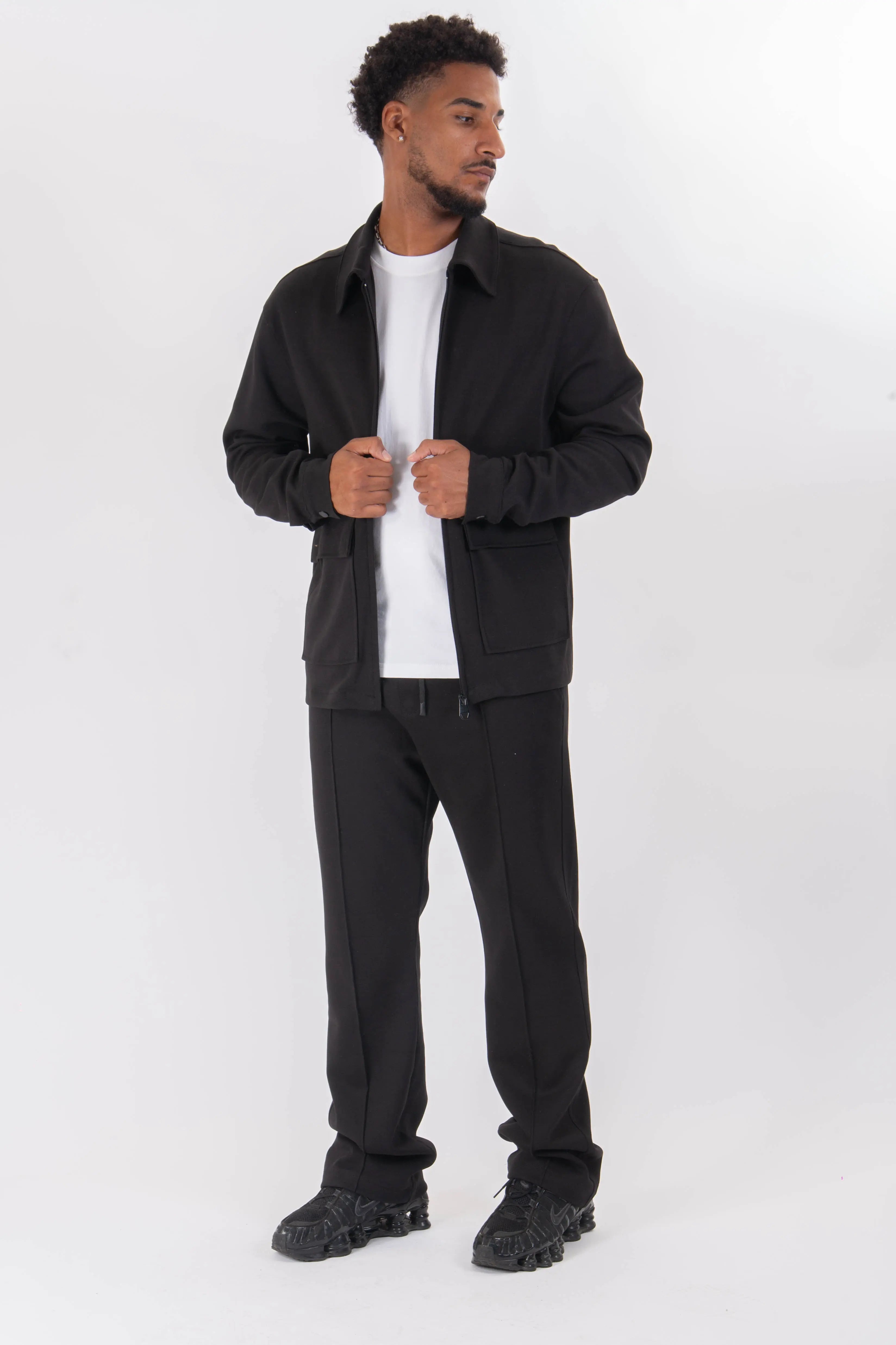 Ensemble Veste et Pantalon Noir bonhomme