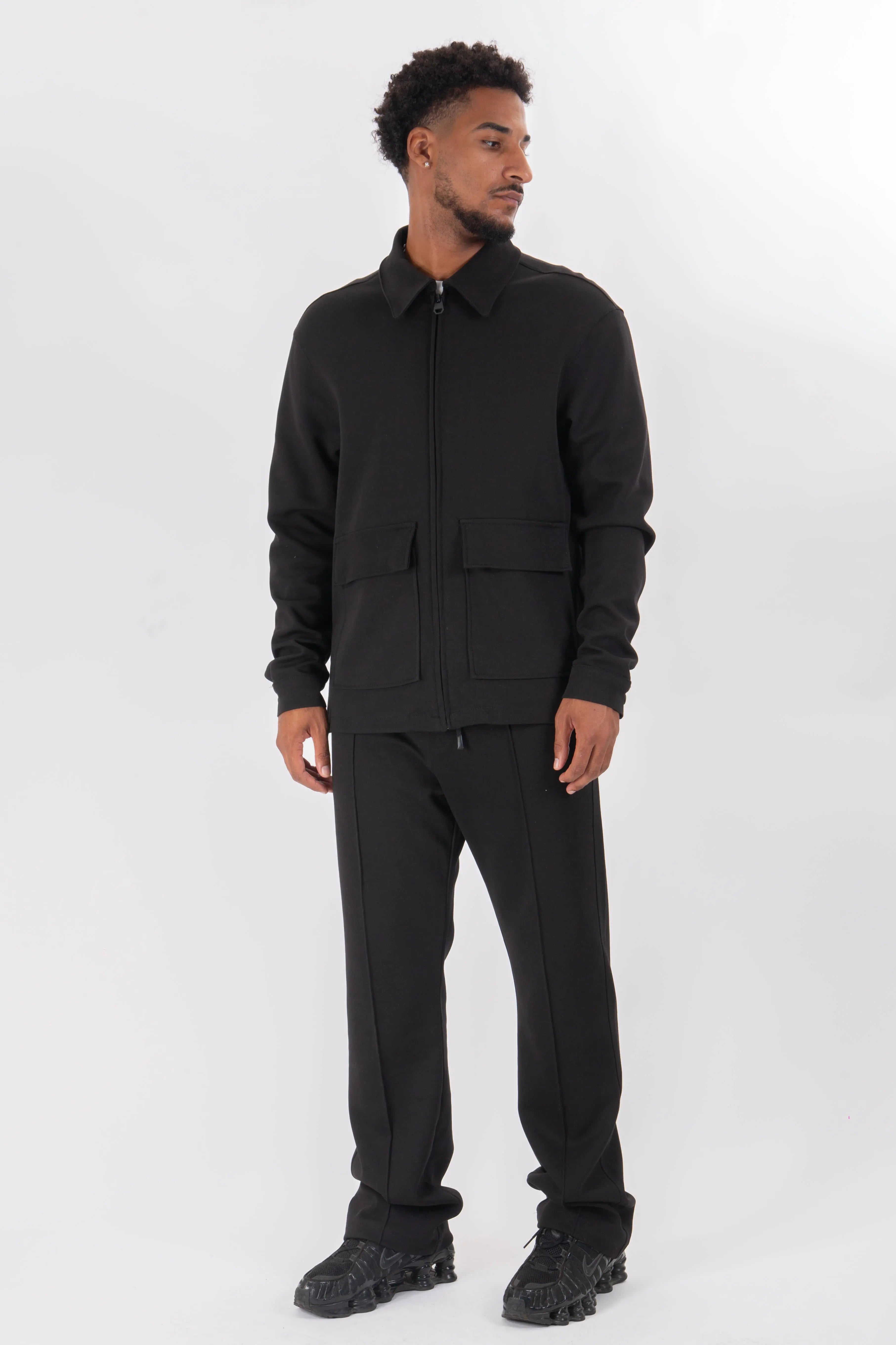 Ensemble Veste et Pantalon Noir bonhomme