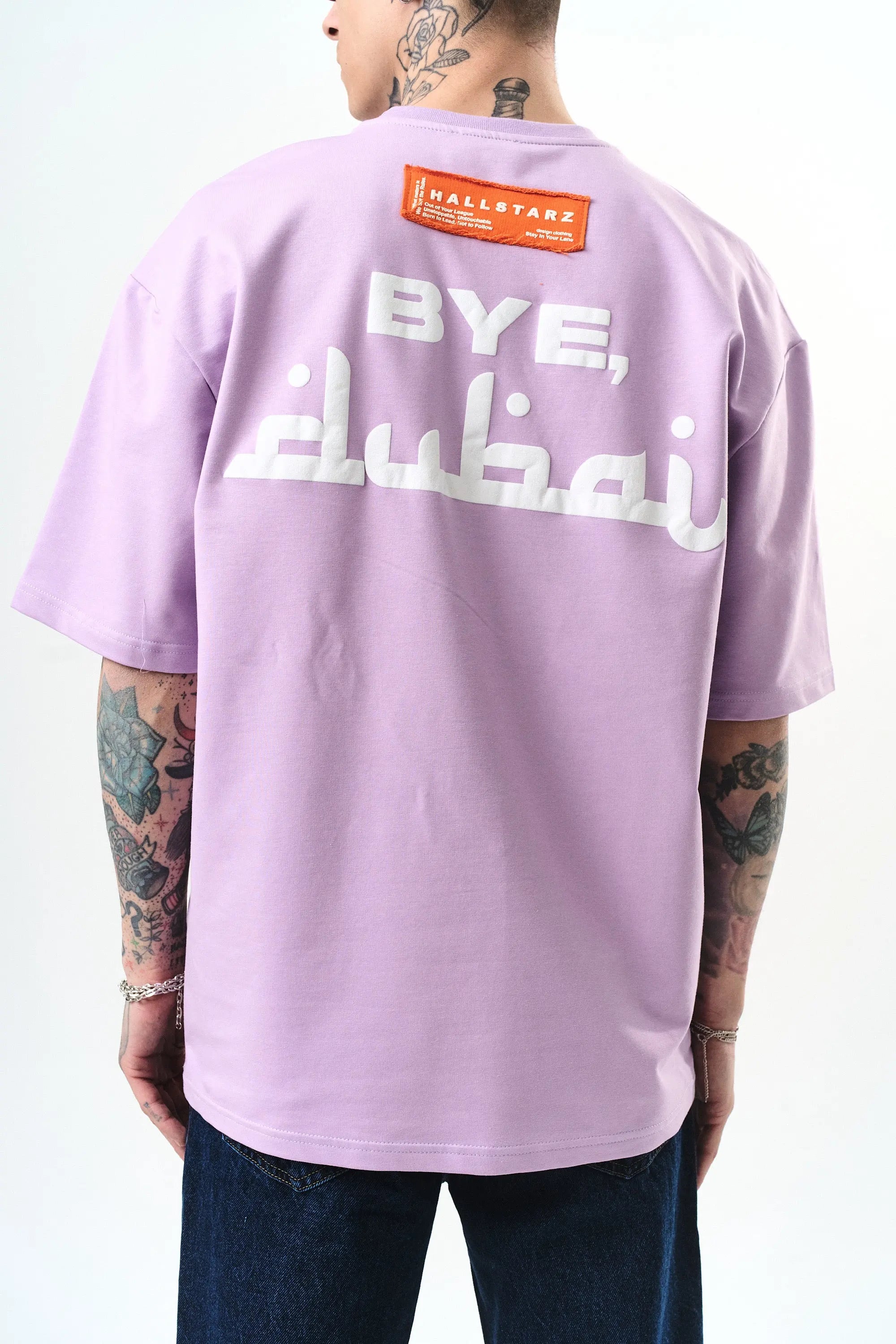 Tee Shirt BYEBYE Dubai Lila bonhomme