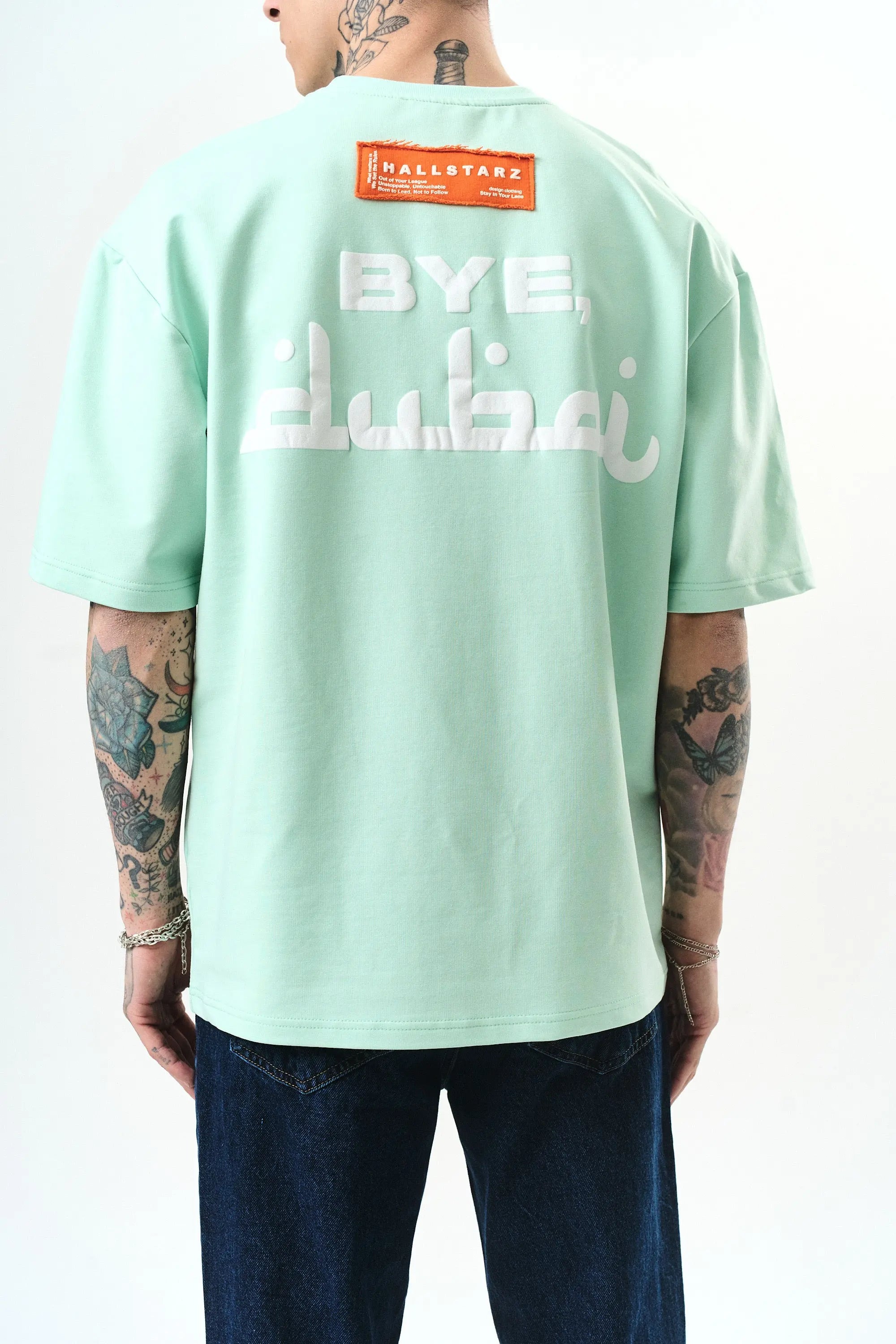 Tee Shirt BYEBYE Dubai Aqua bonhomme