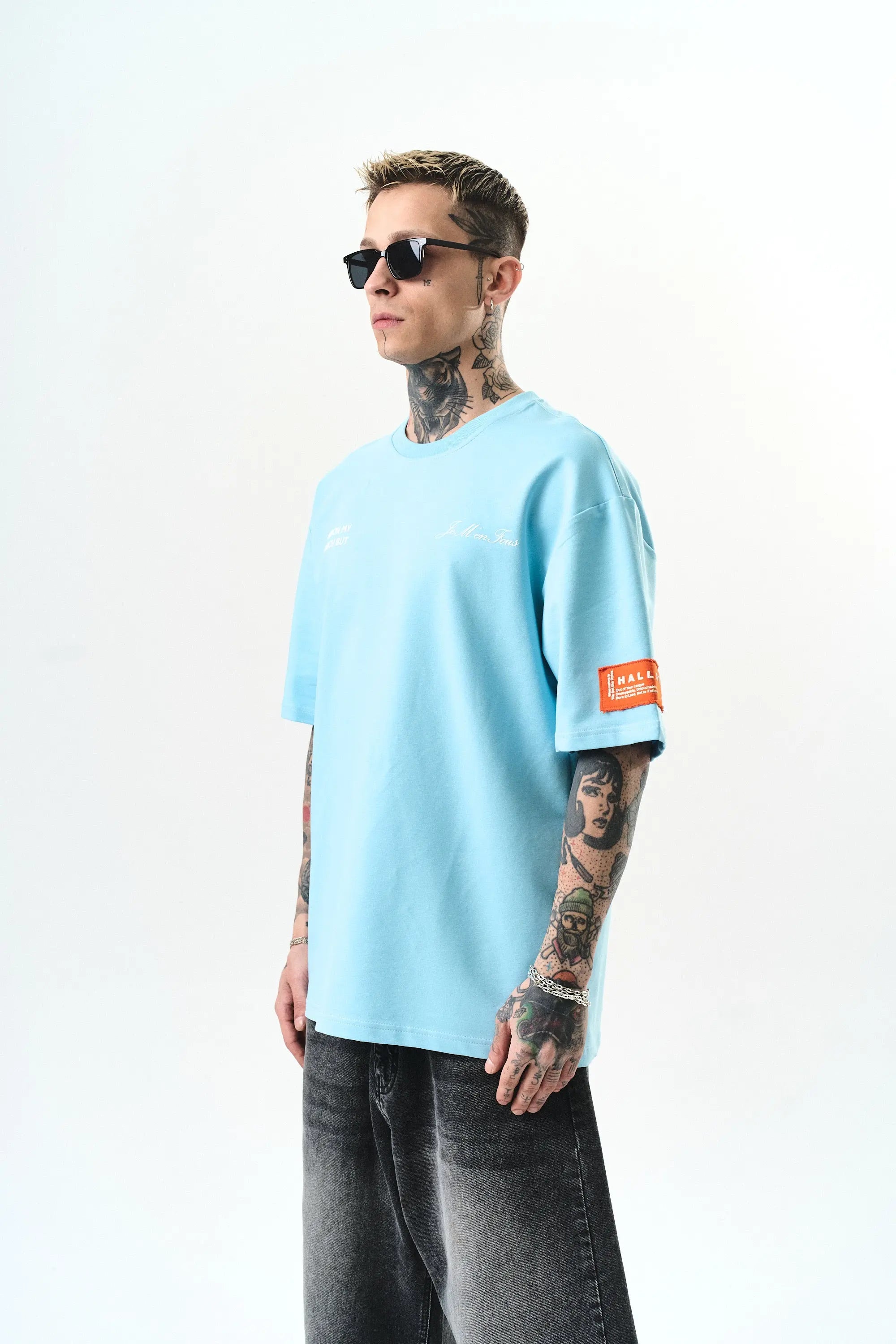 Tee Shirt French Ciel bonhomme