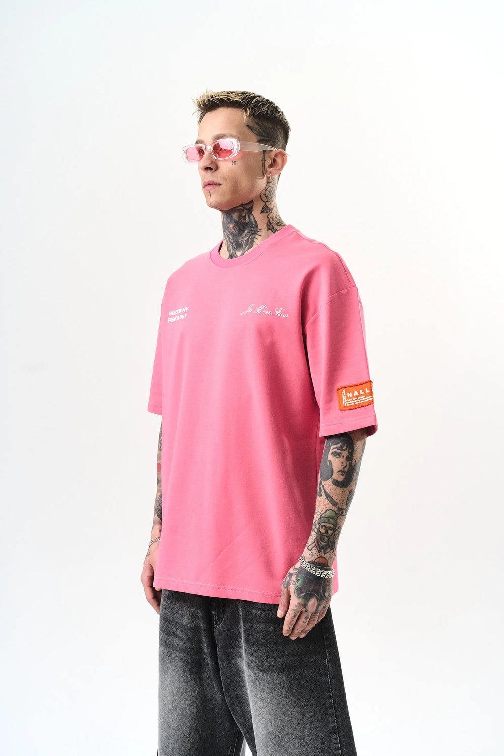 Tee Shirt French Rose bonhomme