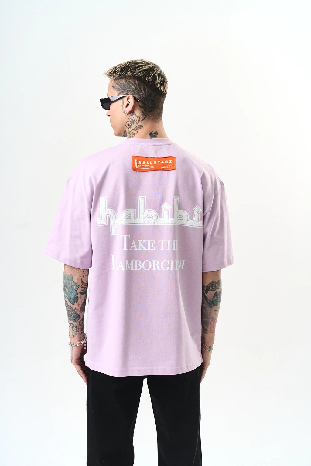 Tee Shirt Lambo Lila bonhomme