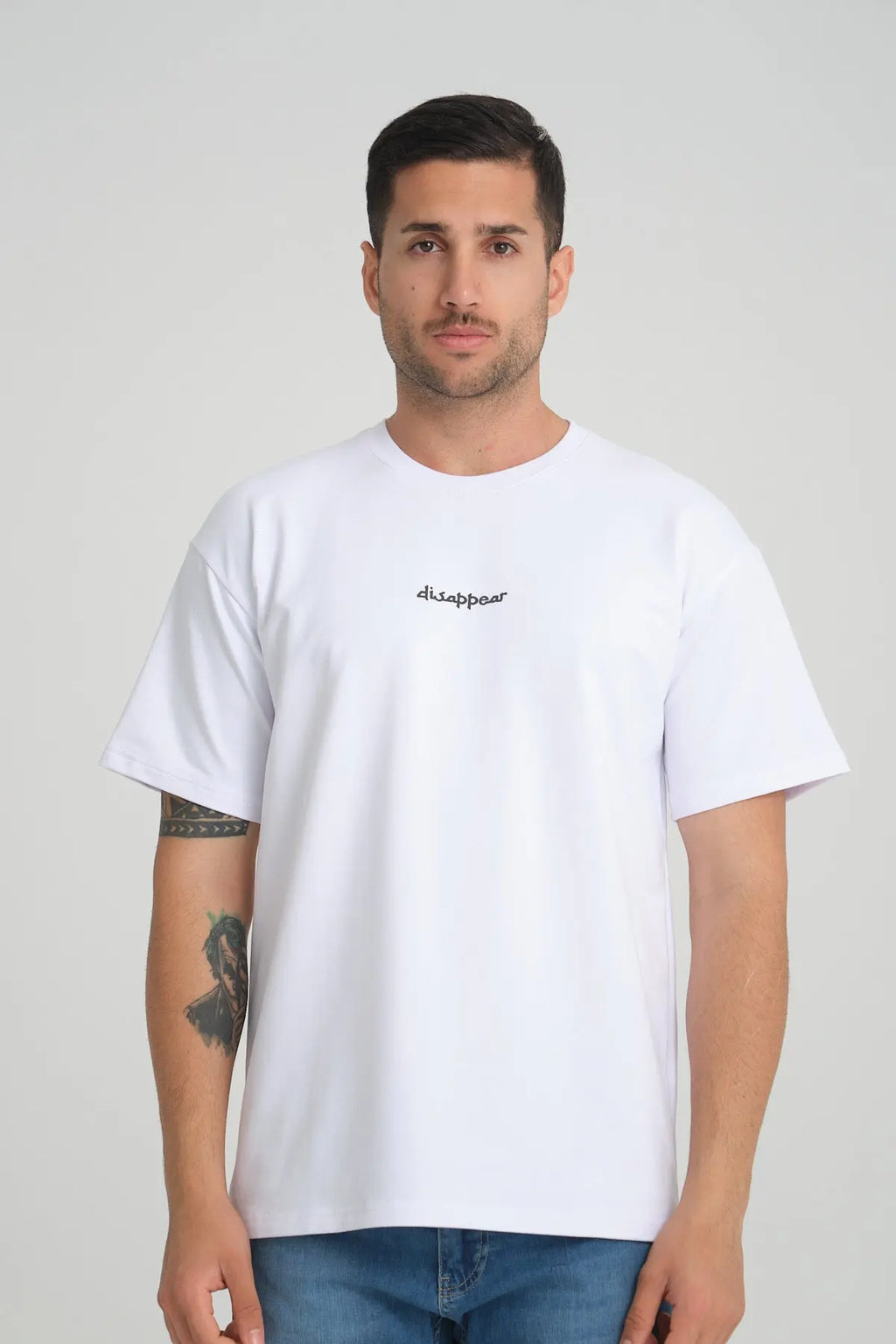 Tee Shirt Disappear Blanc bonhomme
