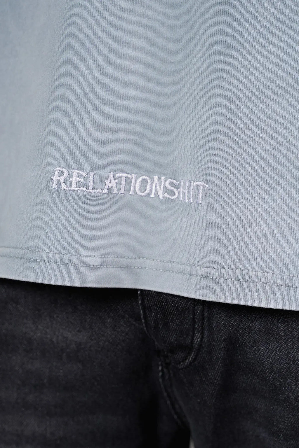 Tee Shirt Relationshirt Gris bonhomme