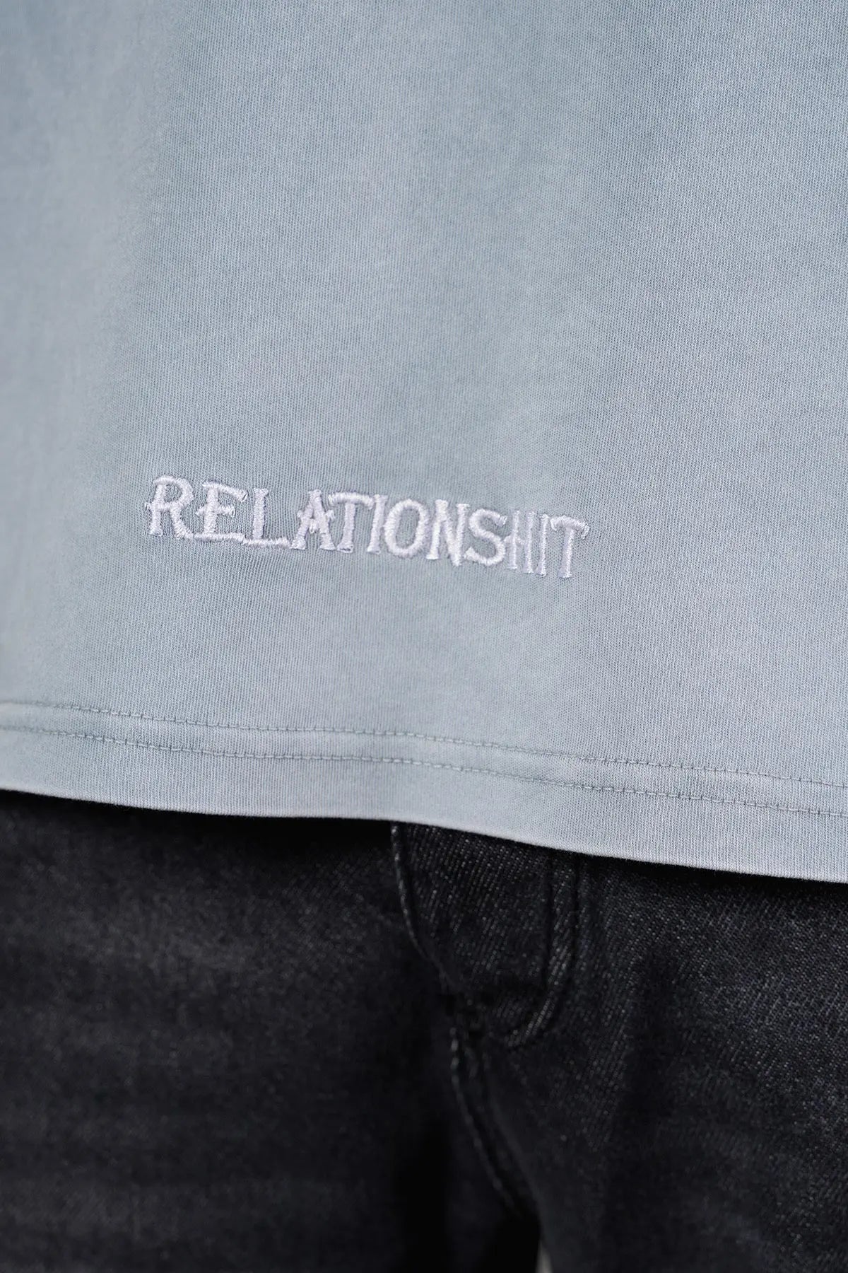 Tee Shirt Relationshirt Gris bonhomme