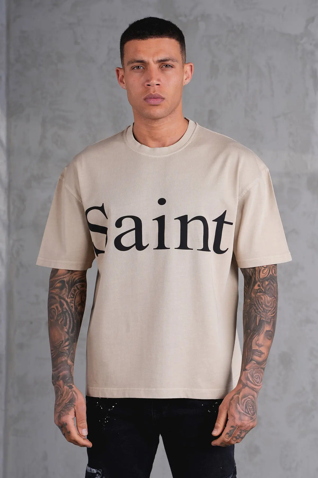 Tee Shirt Saint Ecru bonhomme