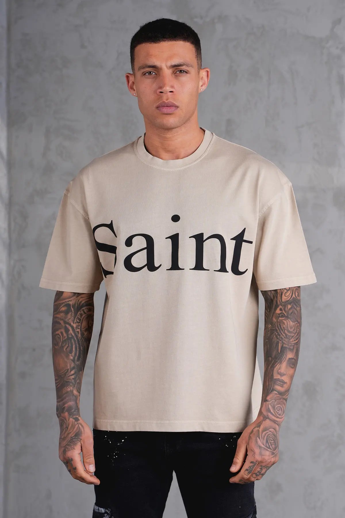 Tee Shirt Saint Ecru bonhomme