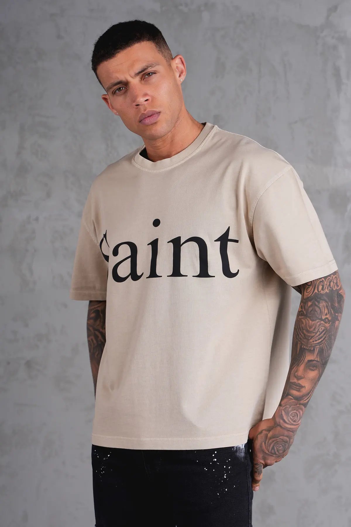 Tee Shirt Saint Ecru bonhomme