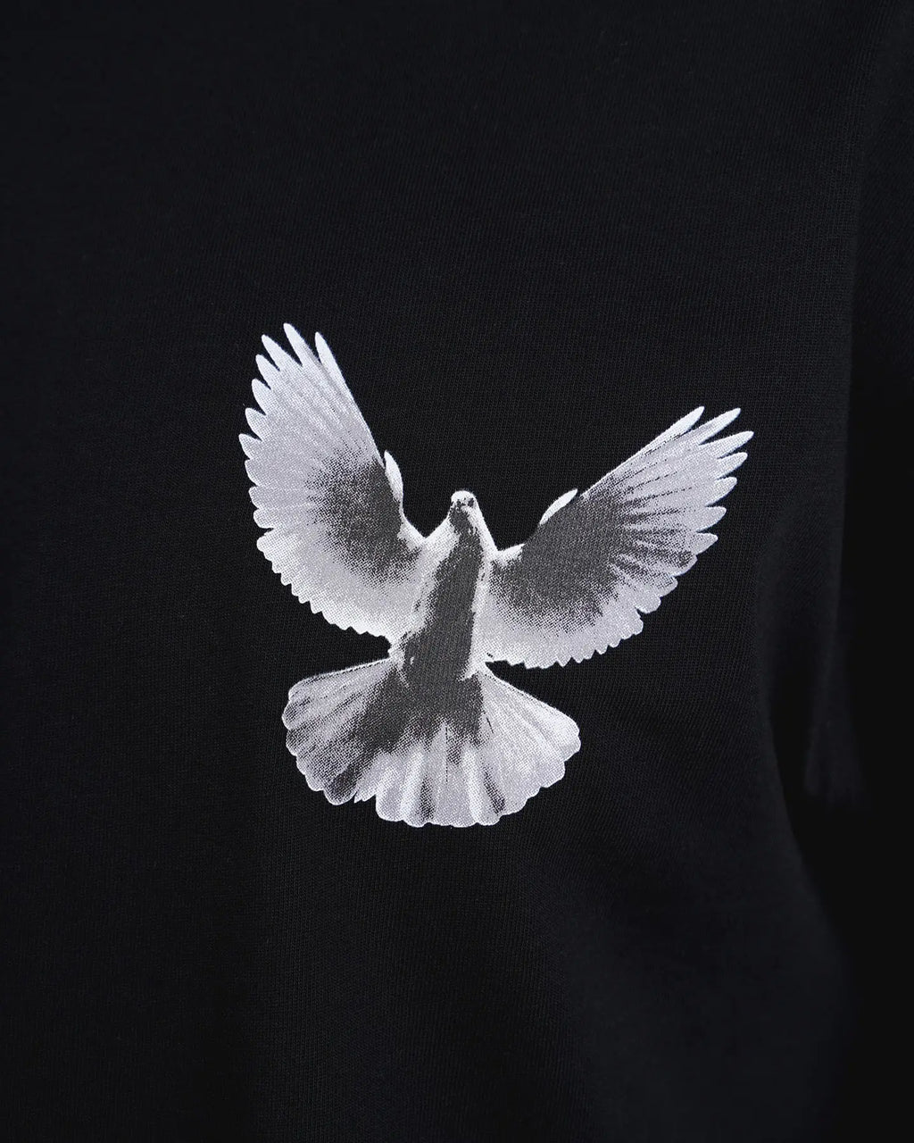 Tee Shirt Colombe Noir bonhomme