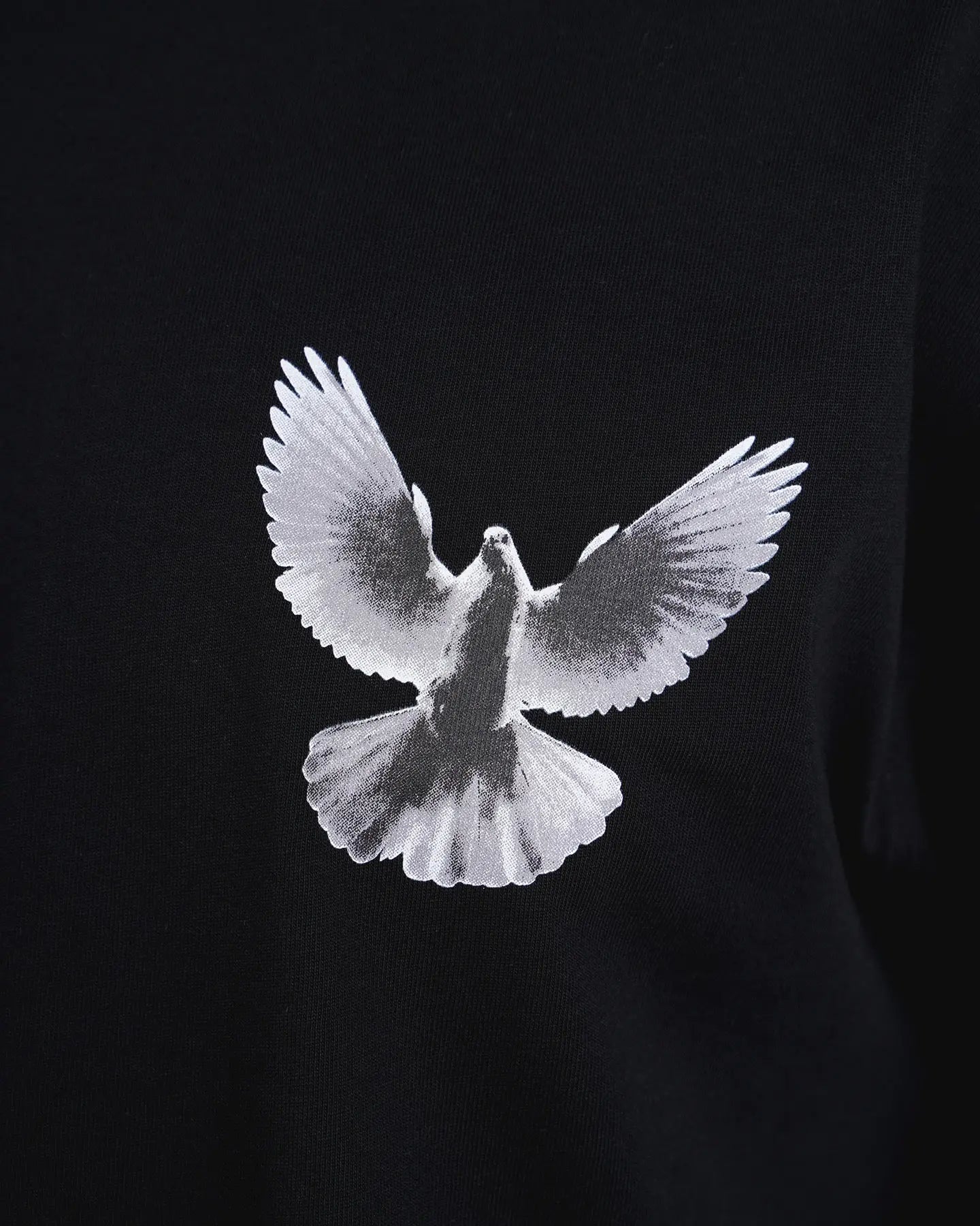 Tee Shirt Colombe Noir bonhomme