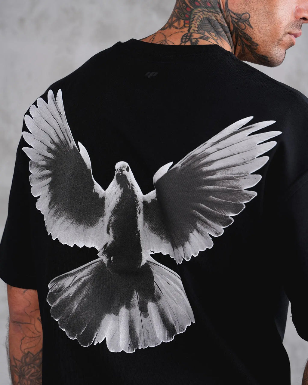 Tee Shirt Colombe Noir bonhomme