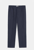 Pantalon à pince Marine Coupe baggy bonhomme