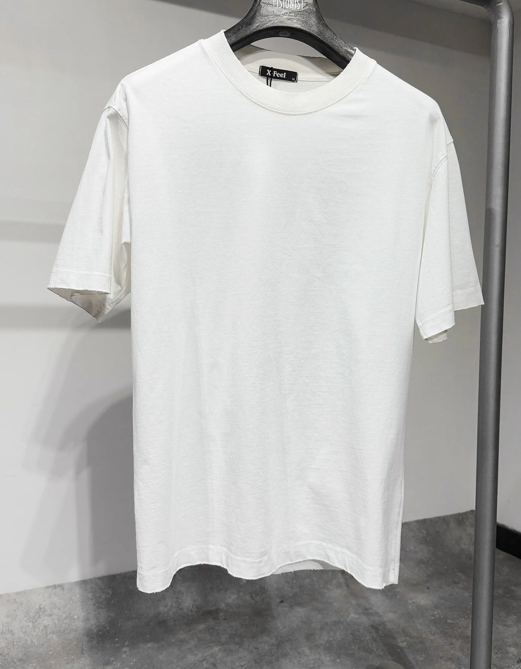 Tee Shirt Destroy Blanc bonhomme