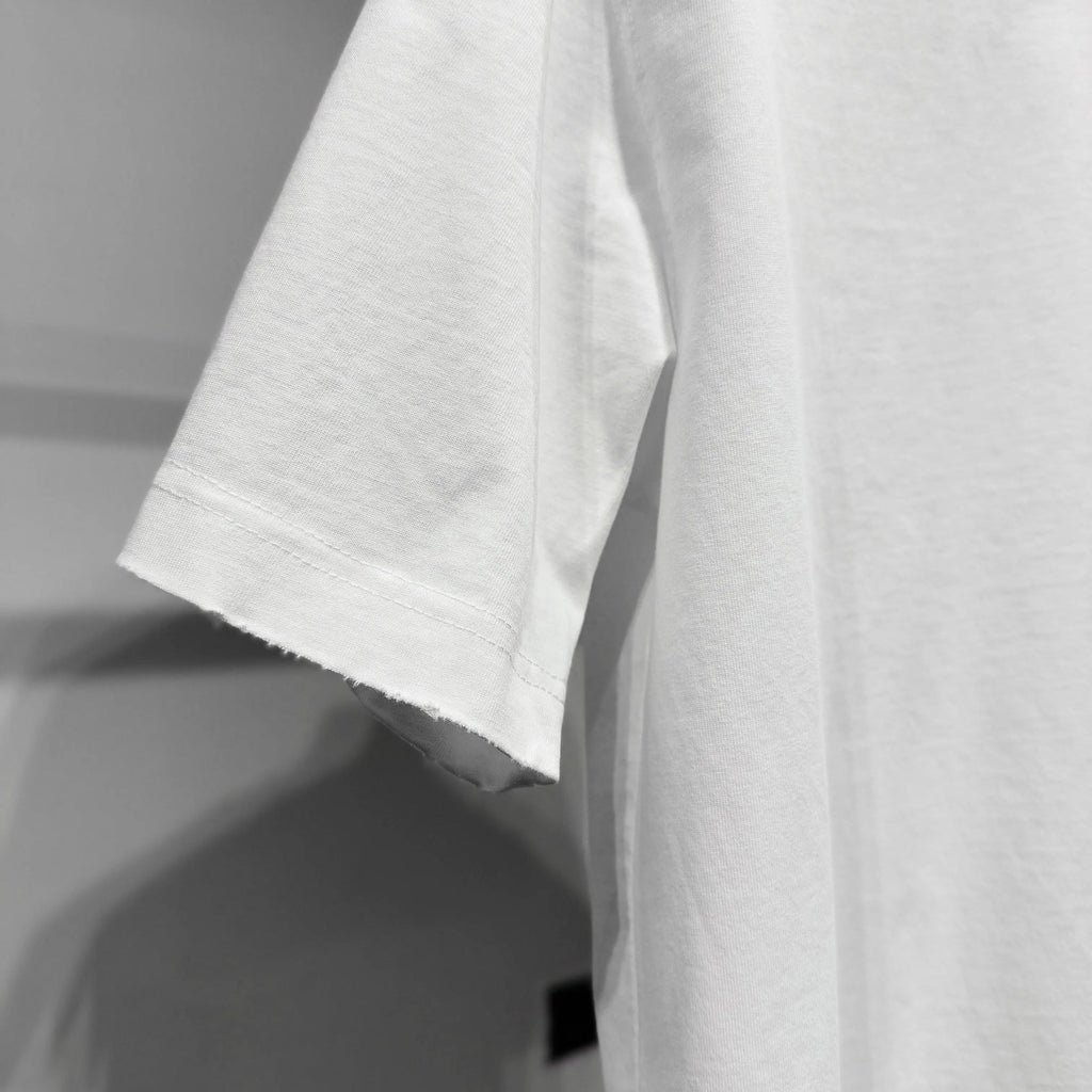 Tee Shirt Destroy Blanc bonhomme