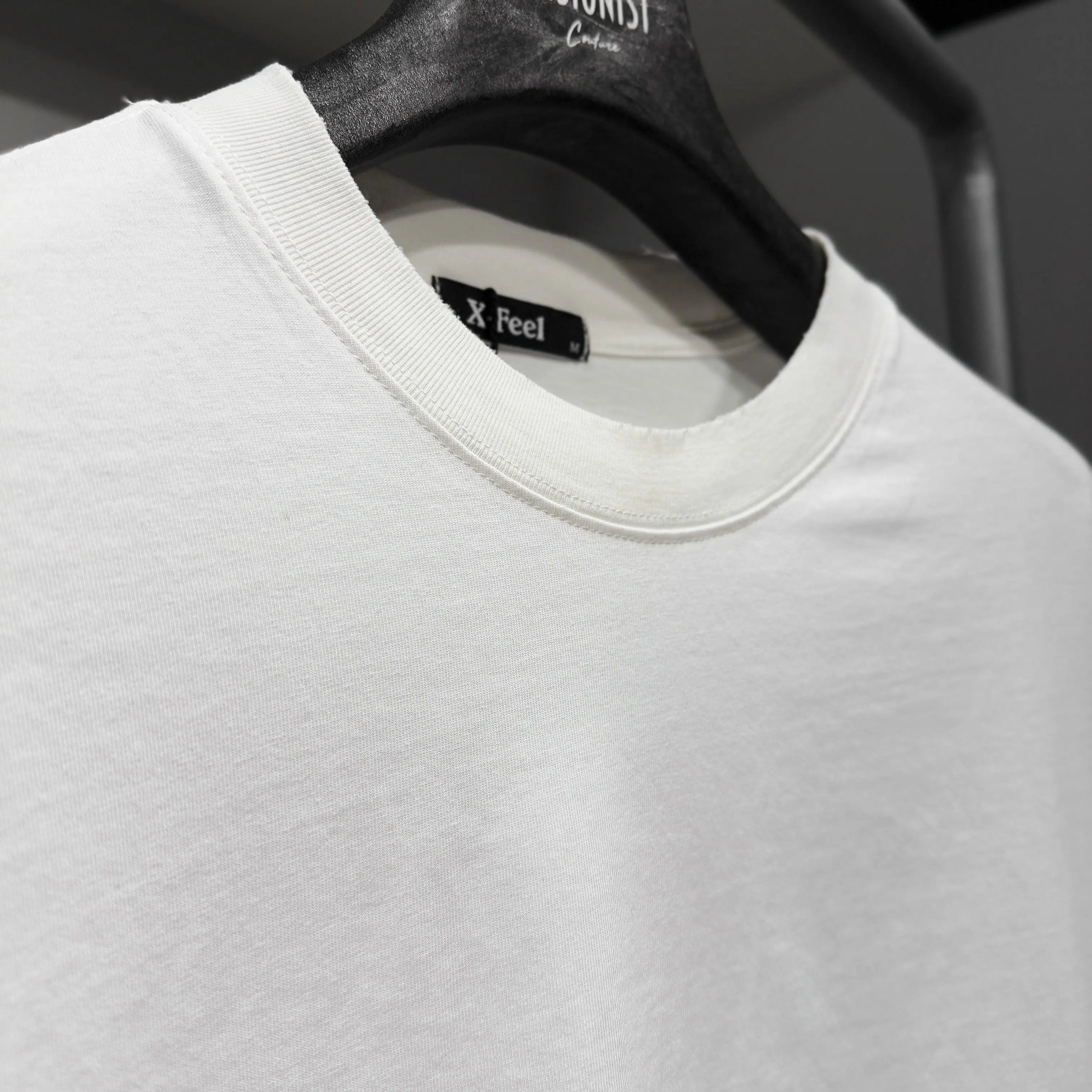 Tee Shirt Destroy Blanc bonhomme