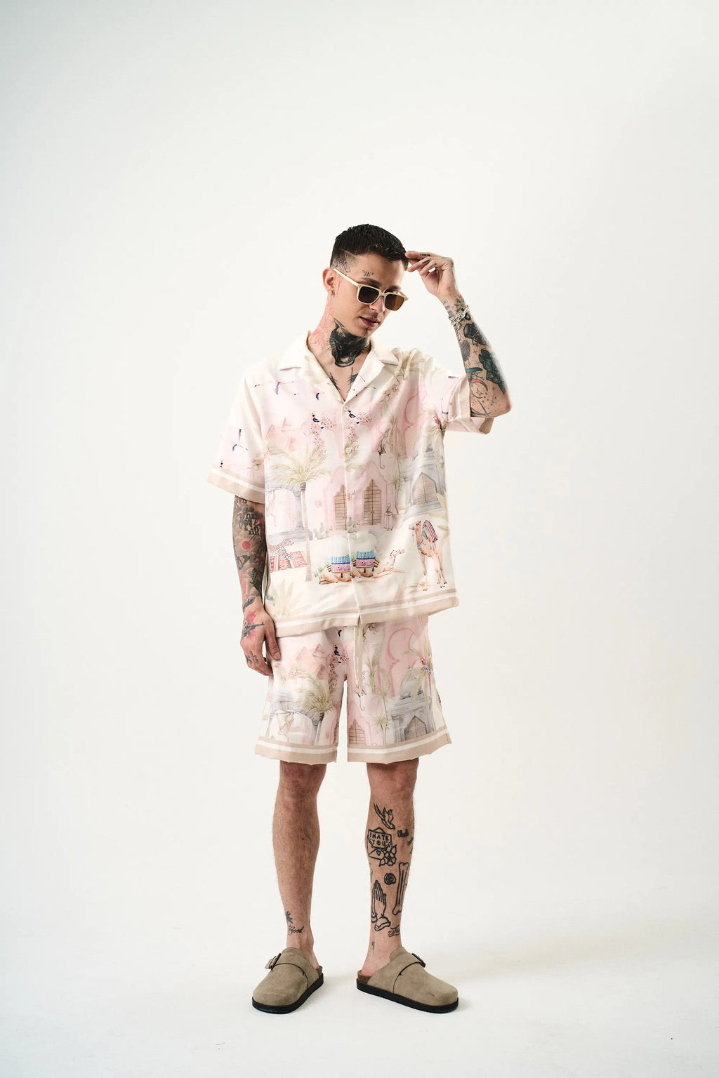 Ensemble Chemise et Short Désert bonhomme