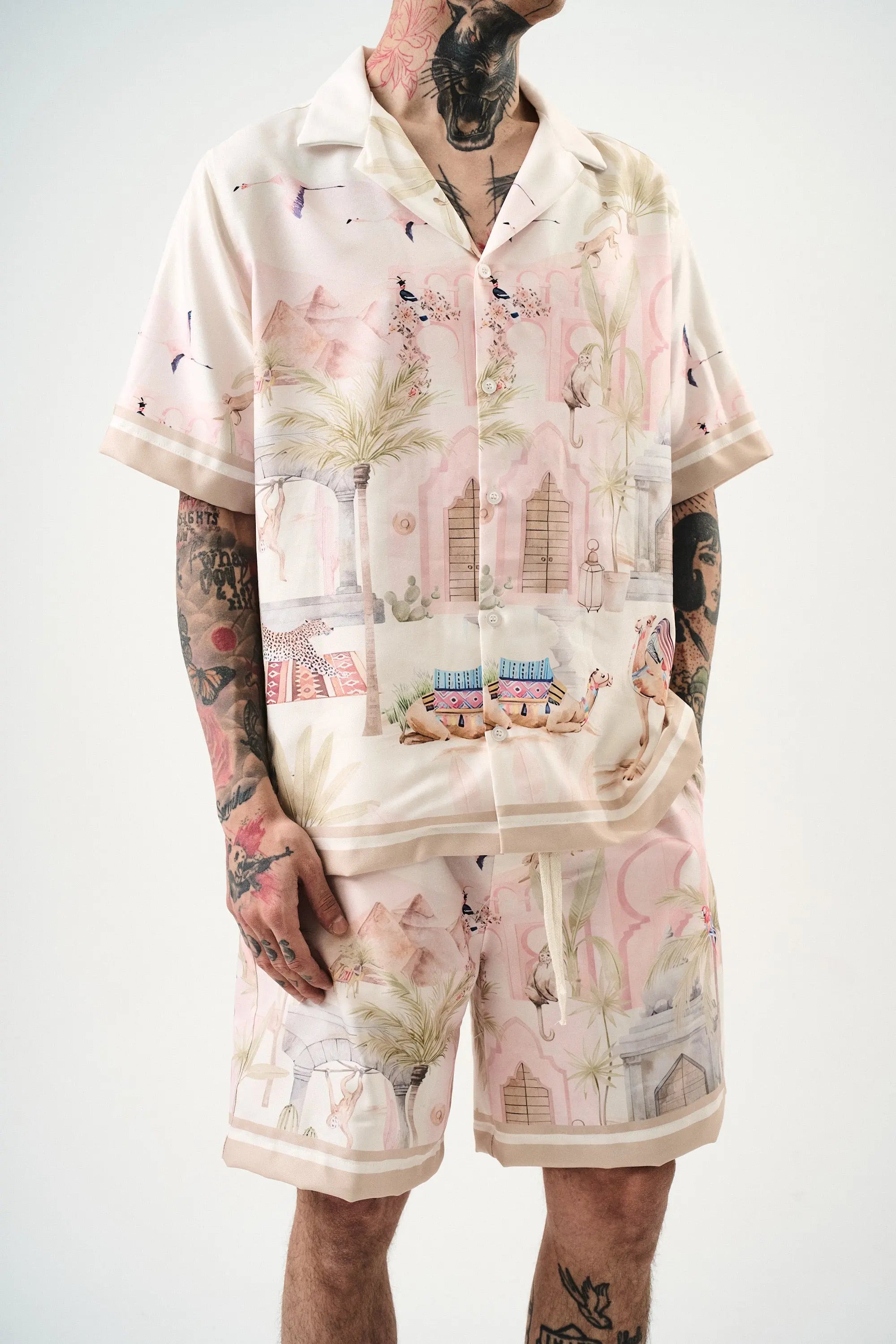 Ensemble Chemise et Short Désert bonhomme