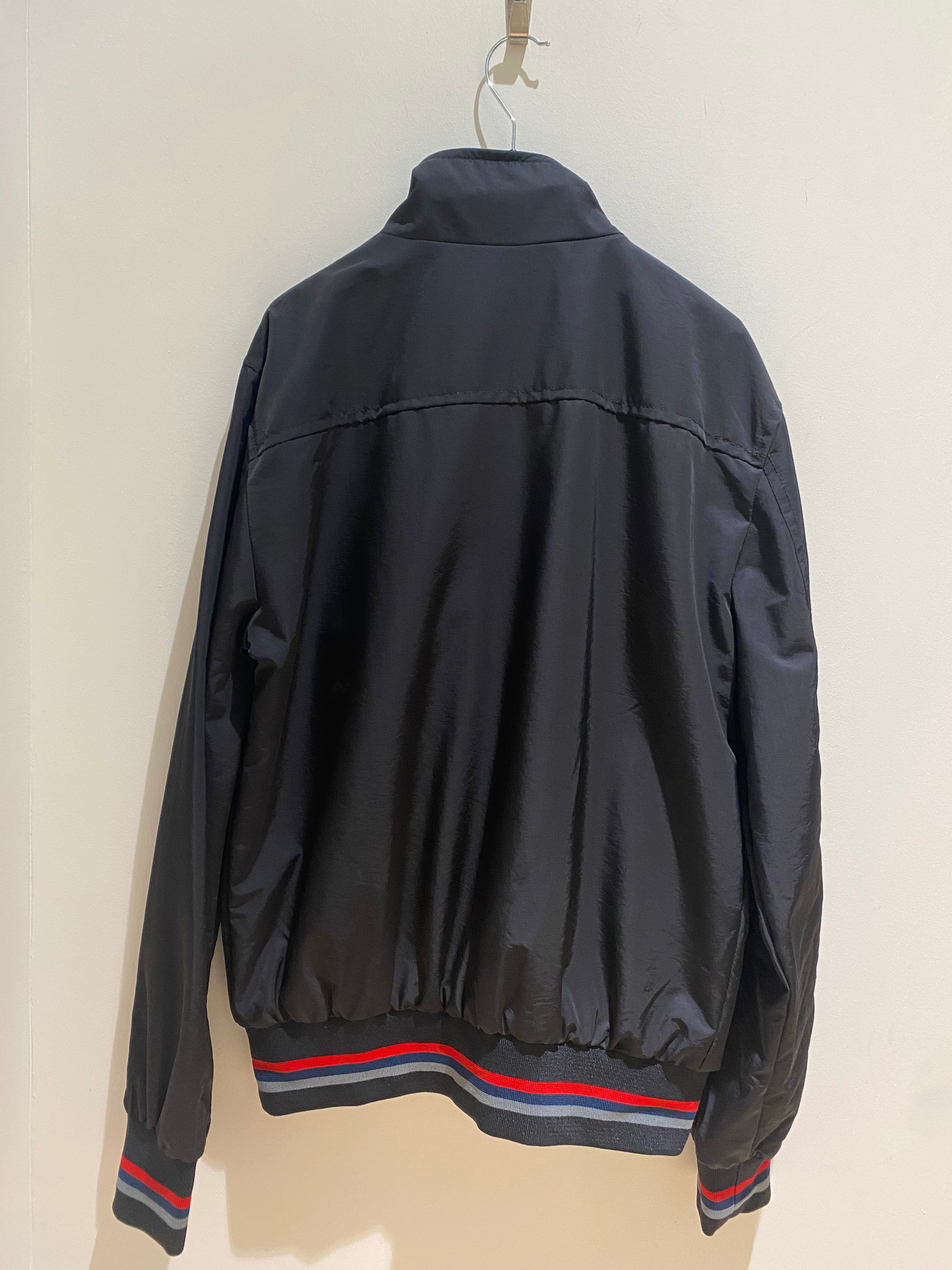 Veste noir universitaire bonhomme