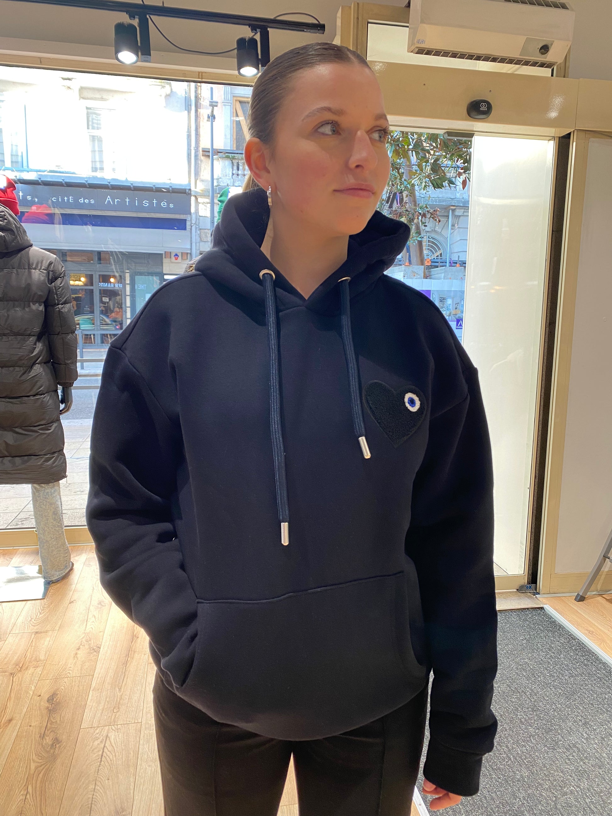 Achat capuche sale