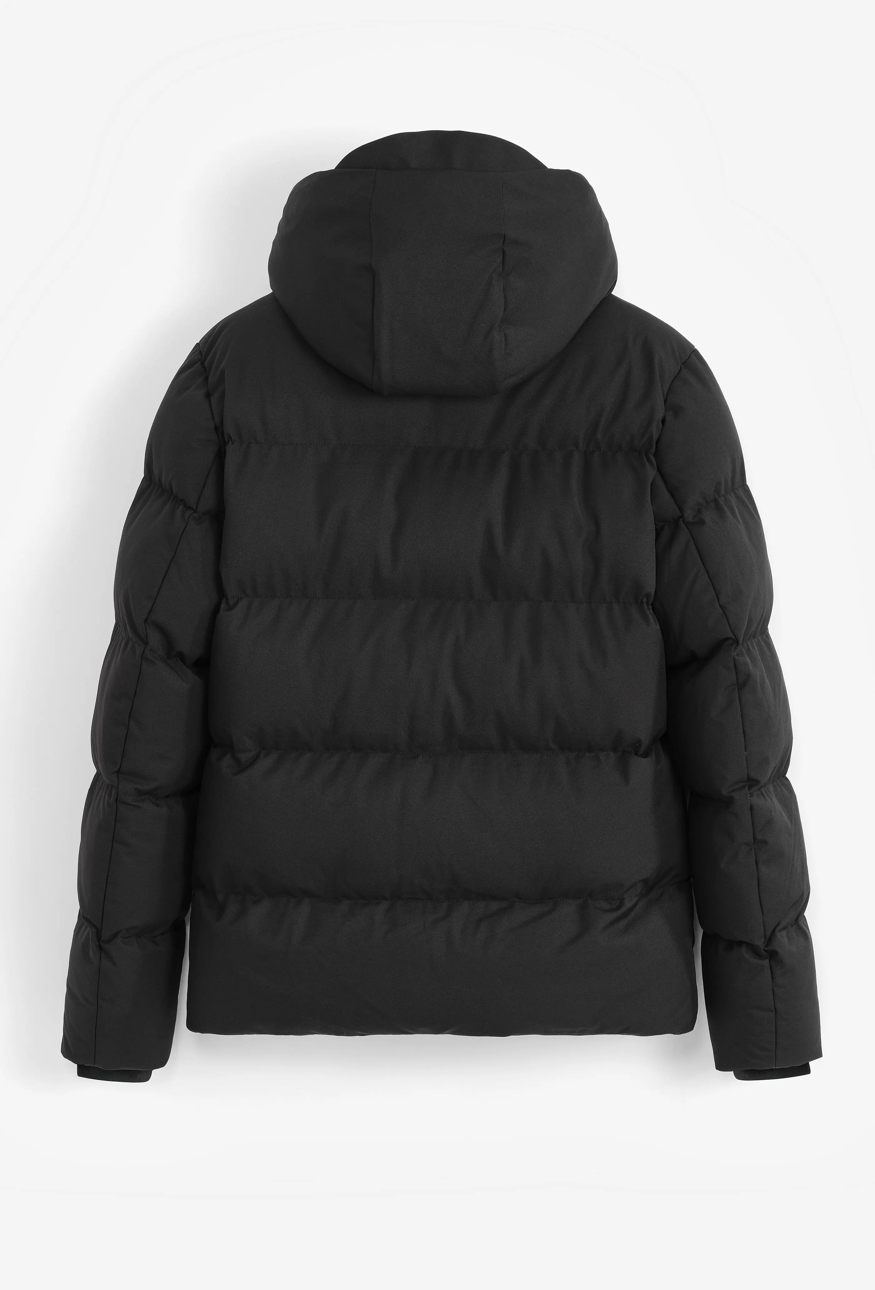 Doudoune Noire Chauffante Homme – Capuche & Zips Étanches bonhomme