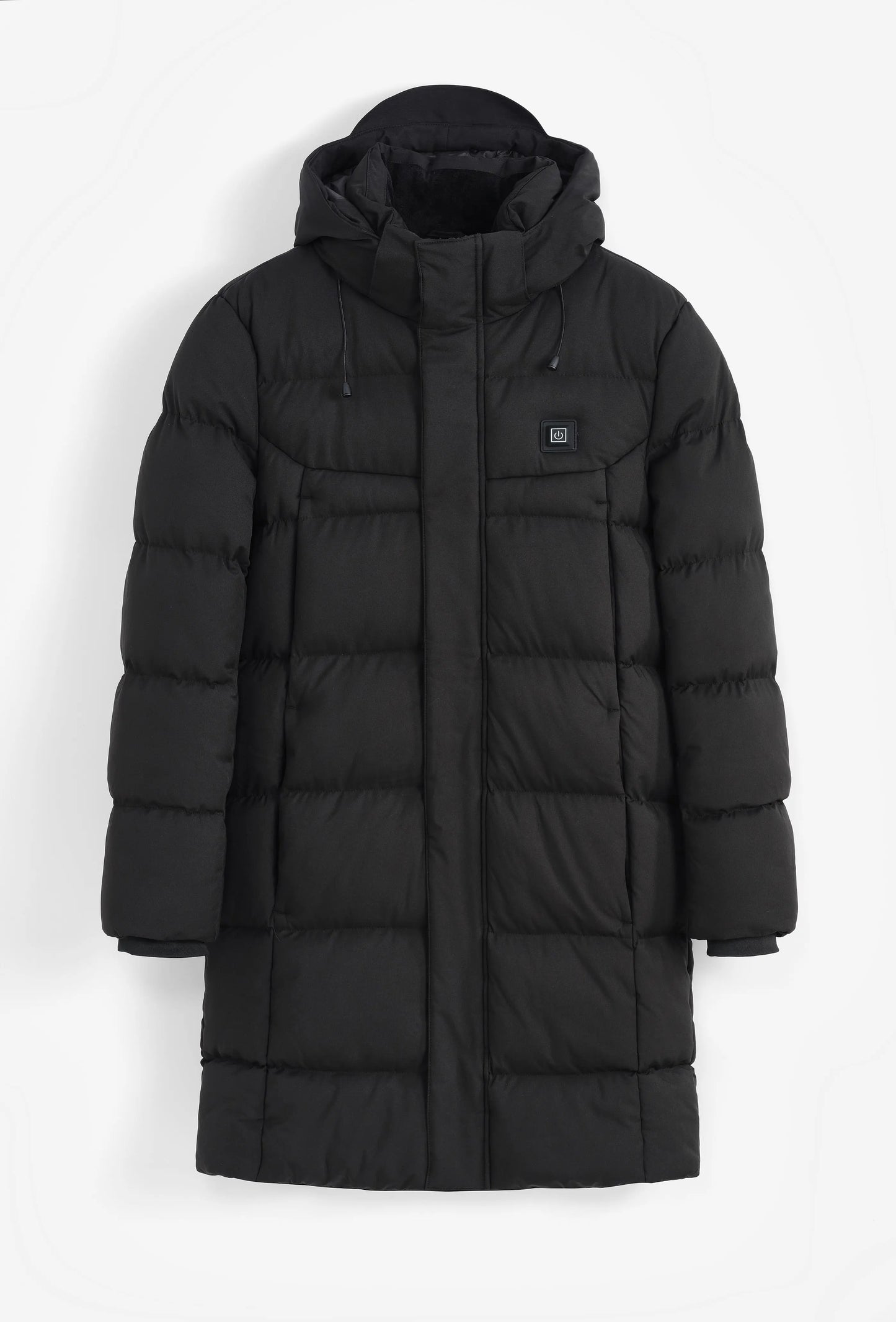 Parka Longue Noire Chauffante Homme – Protection Hiver Streetwear bonhomme