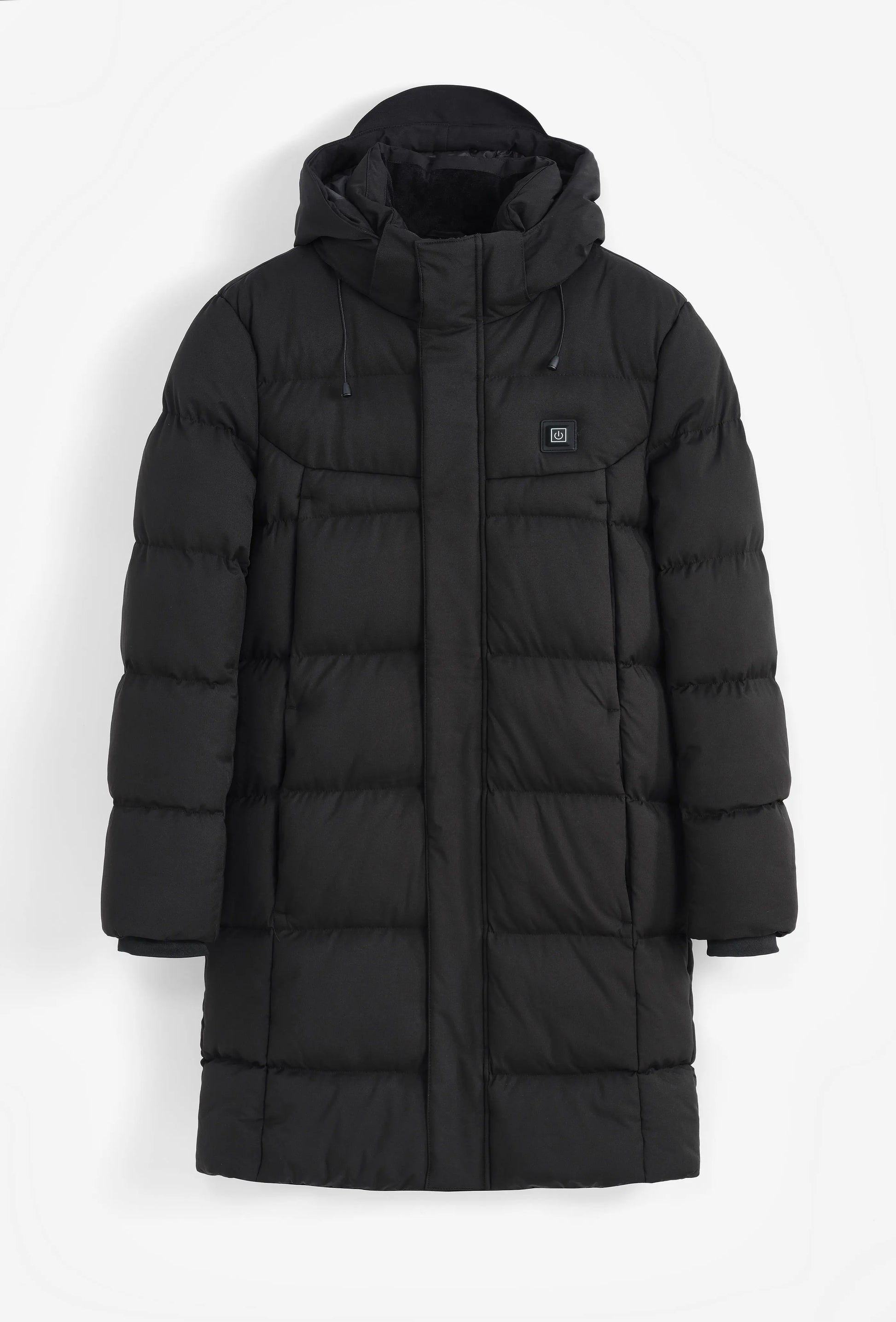 Parka Longue Noire Chauffante Homme – Protection Hiver Streetwear bonhomme