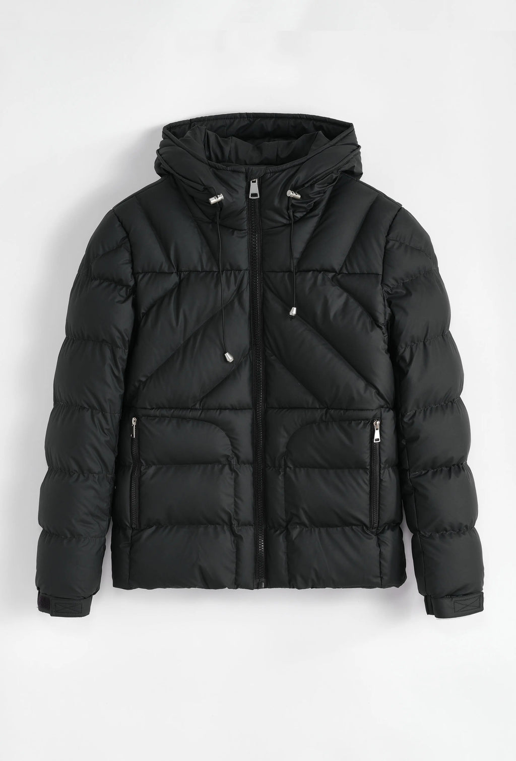 Doudoune Noire Homme Capuche – Style Urbain & Protection Hiver bonhomme