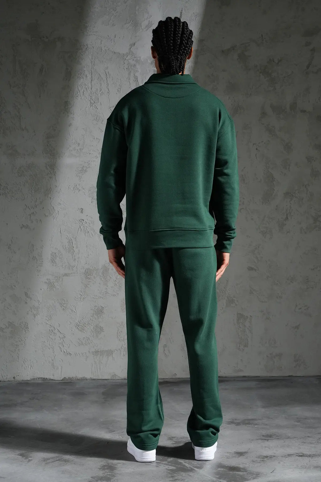 Ensemble Homme Jogging Pull Camionneur Pantalon Jogging Coupe Droite bonhomme