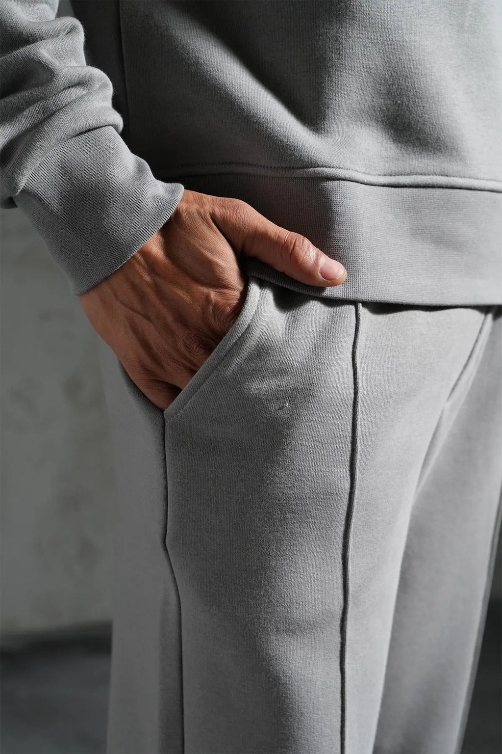 Ensemble Homme Jogging Pull Camionneur Pantalon Jogging Coupe Droite bonhomme