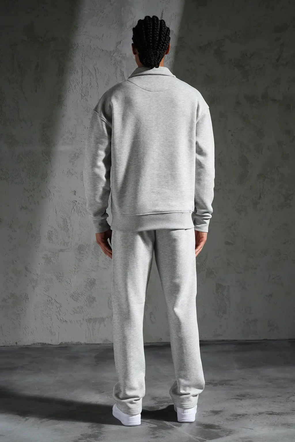 Ensemble Homme Jogging Pull Camionneur Pantalon Jogging Coupe Droite bonhomme