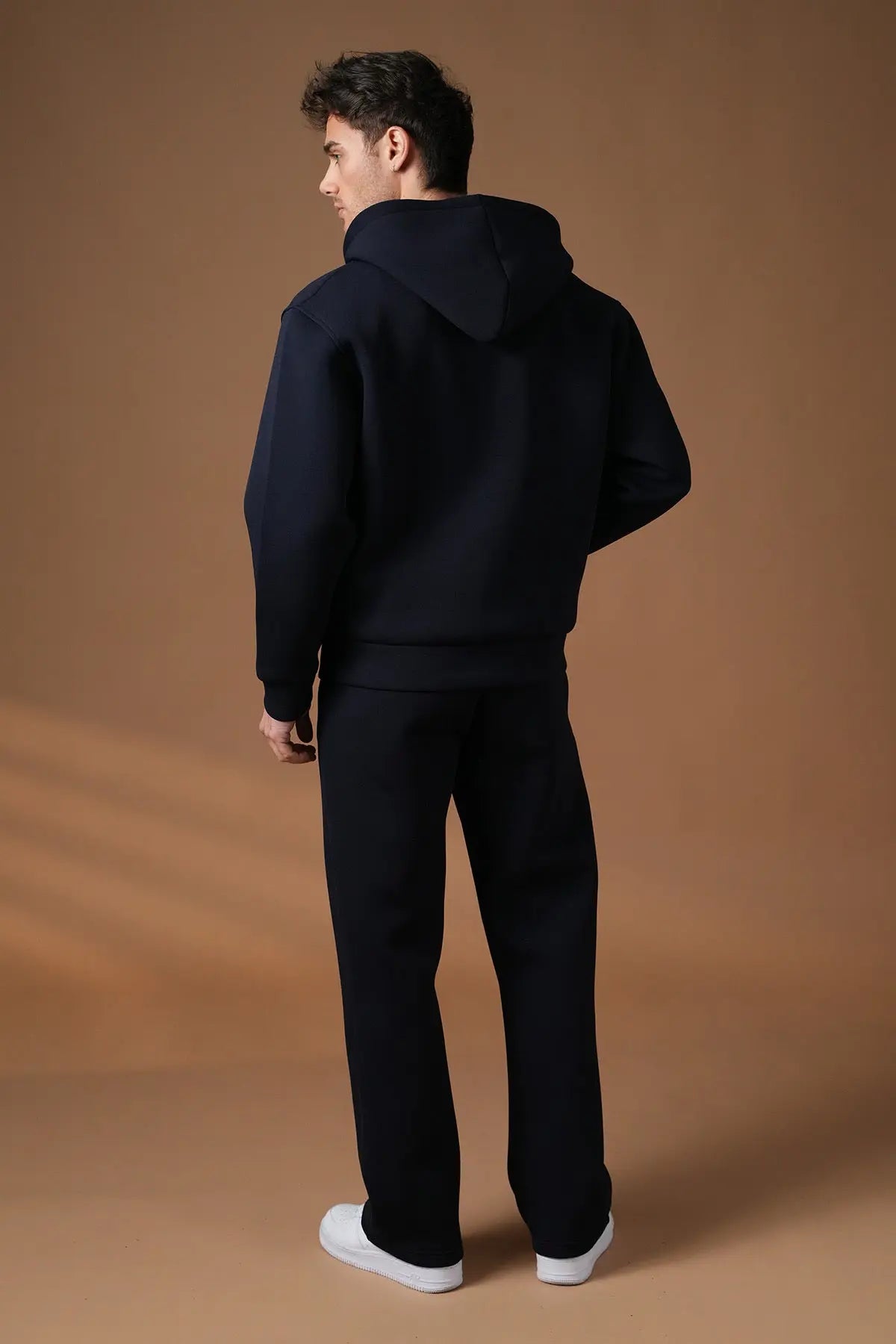 Ensemble jogging Marine zippé – IKAO Paris bonhomme