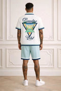 Ensemble chemise et short imprimé Paradiso Club bonhommeboutique