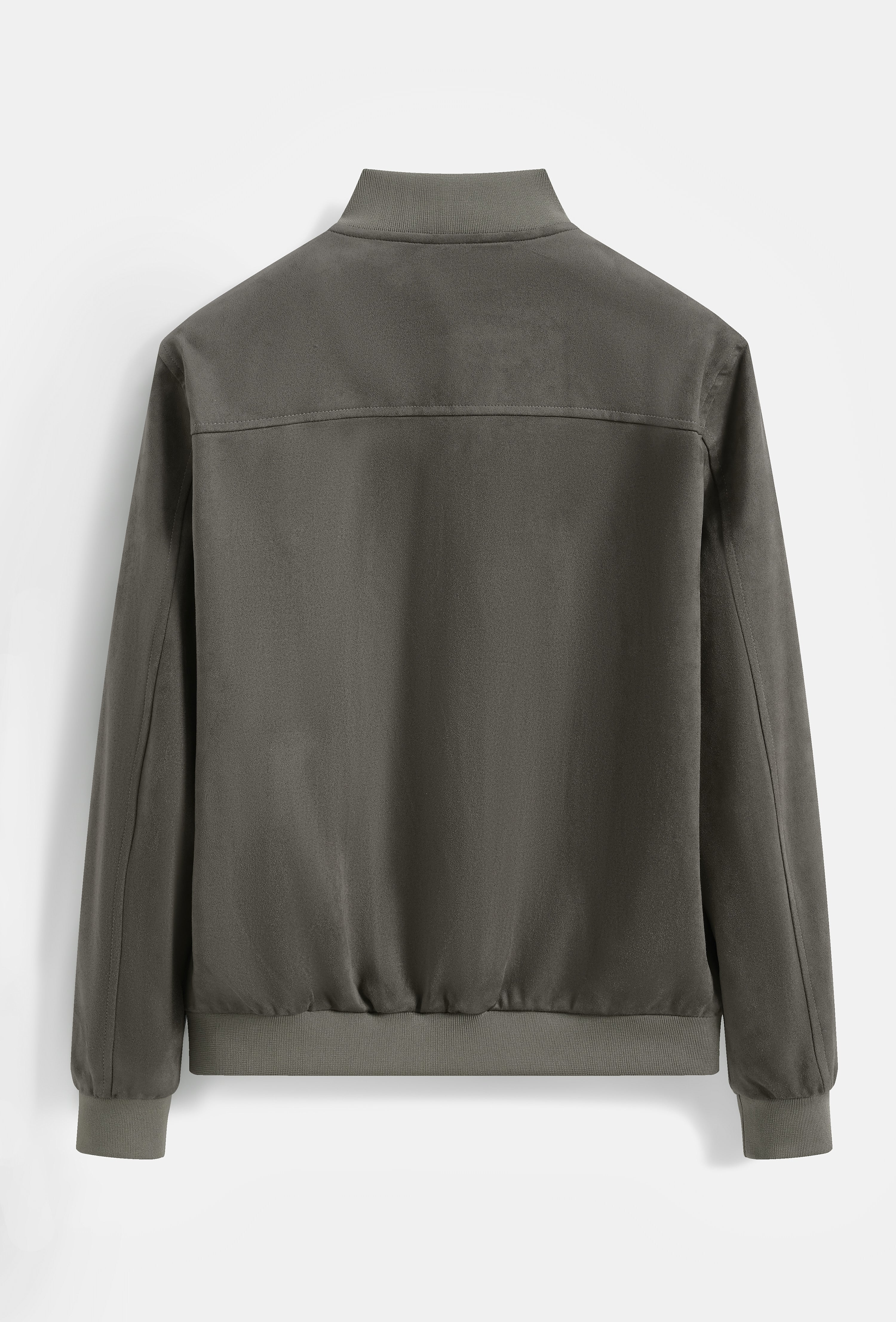 Blouson Bomber Homme Simili Daim
