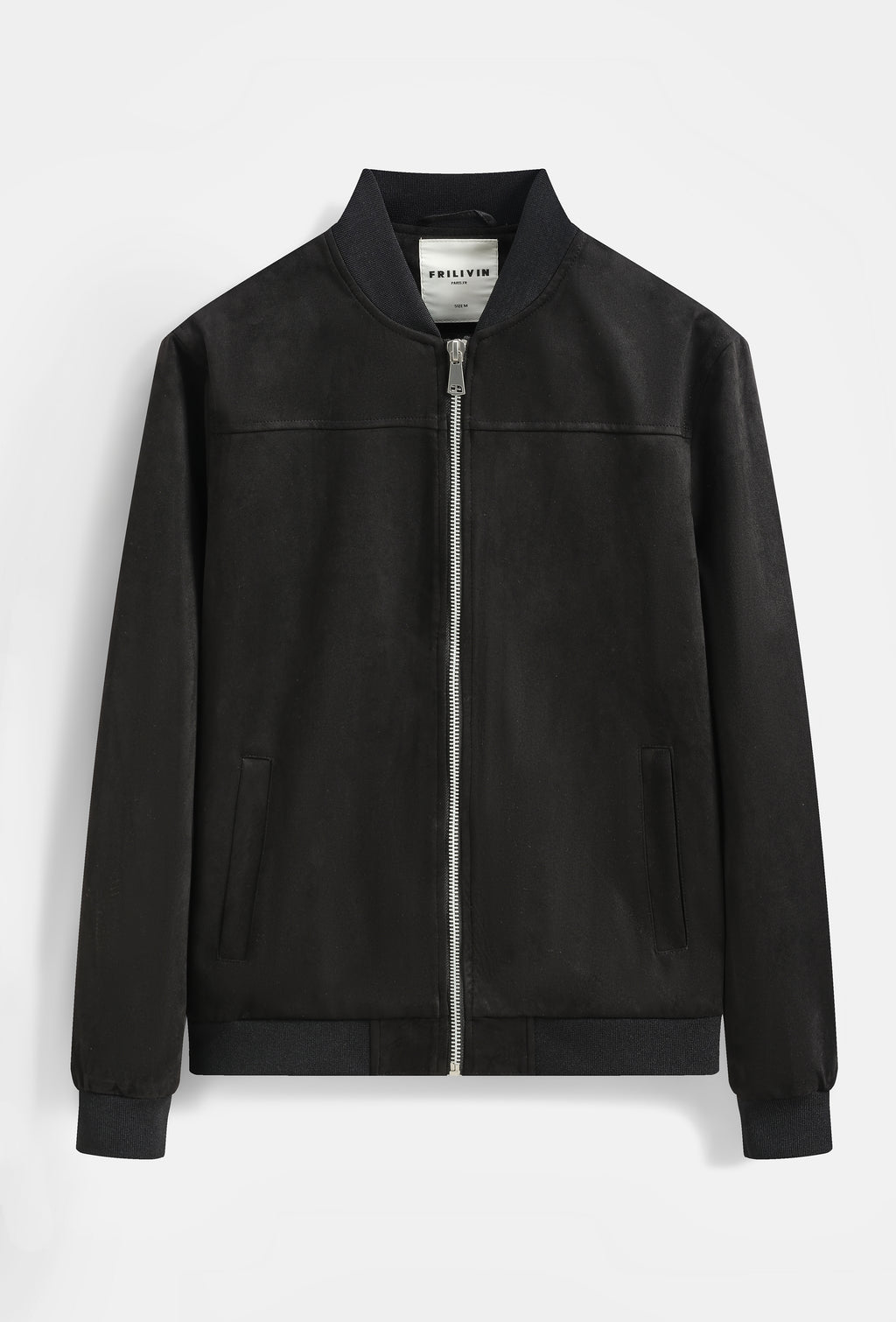 Blouson Bomber Homme Simili Daim